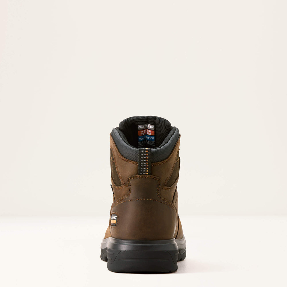 Ariat Turbo 6" CSA Waterproof Carbon Toe Work Boot Discount