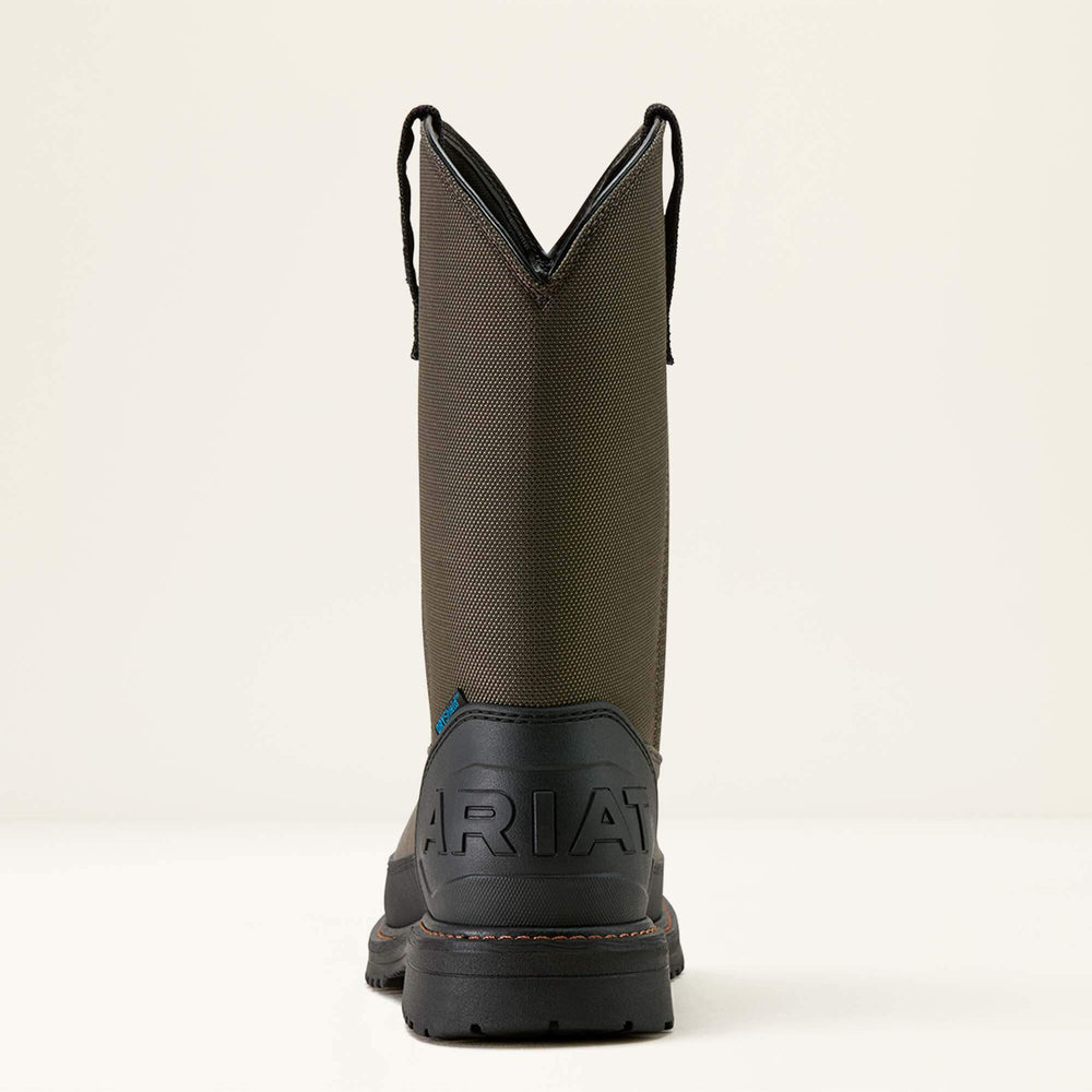 Ariat RigTEK Wildcat Pull-On CSA Waterproof Wide Square Toe Composite Toe Work Boot For Sale