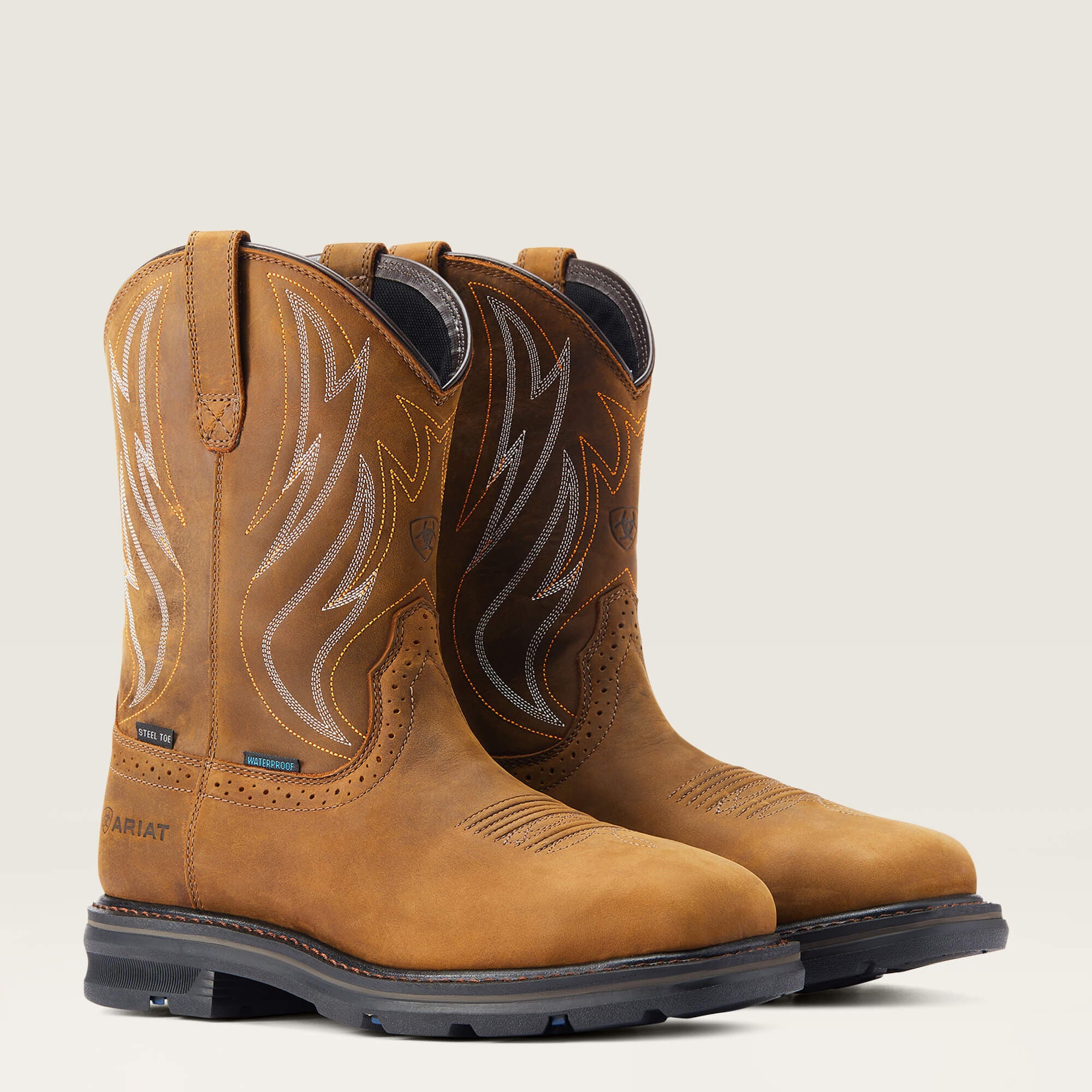 Ariat Sierra Shock Shield Waterproof Steel Toe Work Boot Outlet