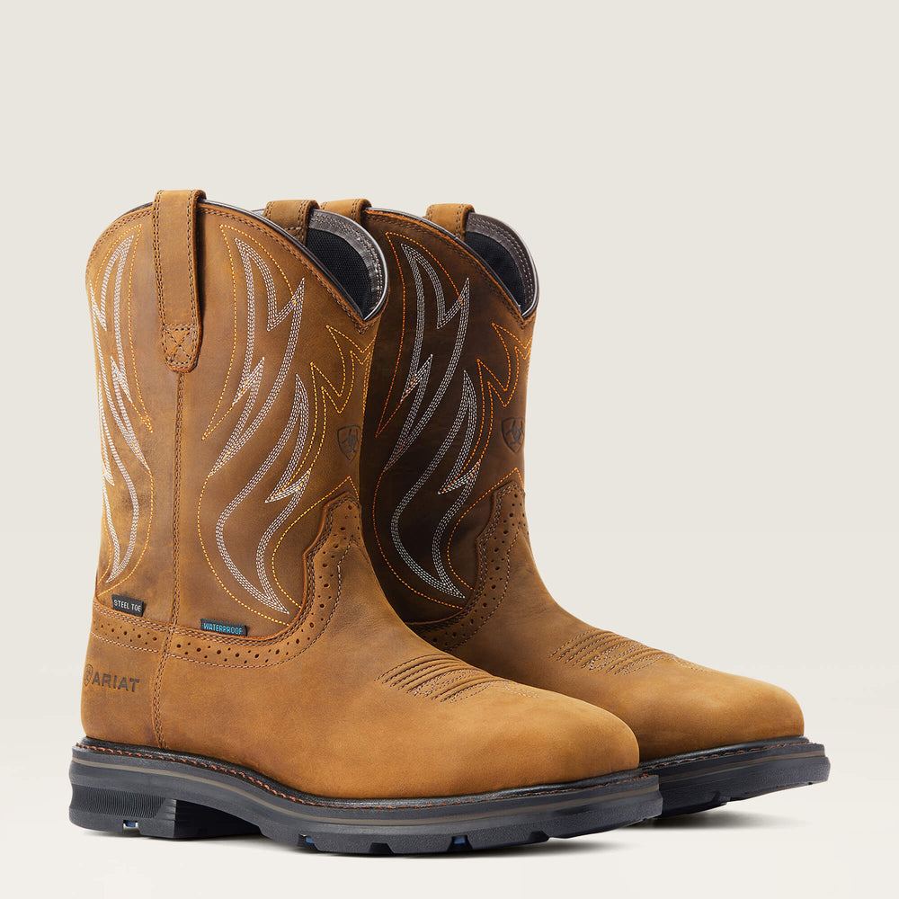 Ariat Sierra Shock Shield Waterproof Steel Toe Work Boot Outlet