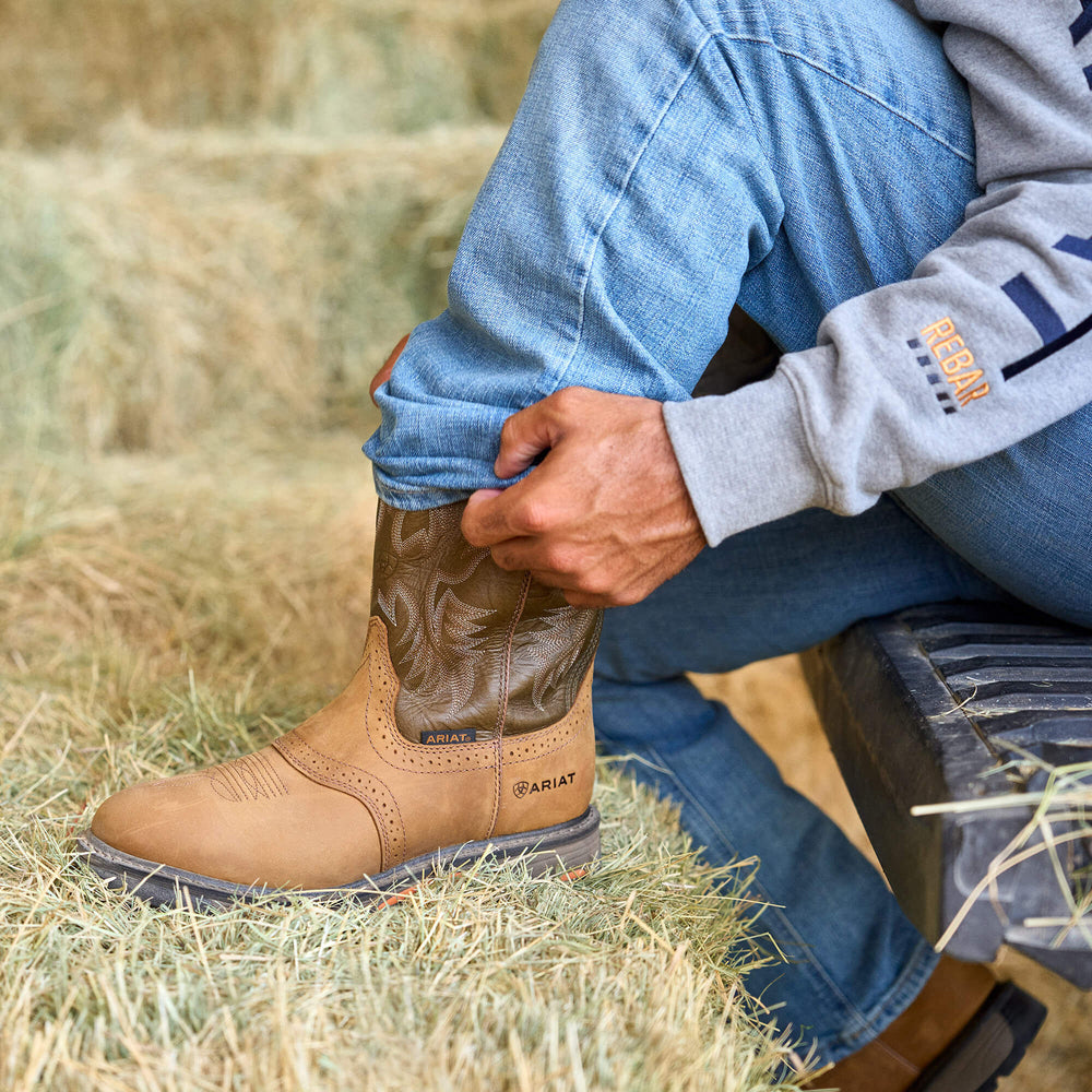 Ariat WorkHog Pull-on Work Boot On Sale