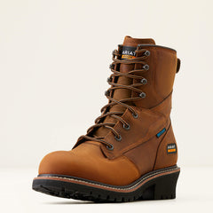 Ariat Logger Shock Shield Waterproof Work Boot Sale