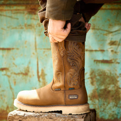 Ariat Logger Shock Shield Waterproof Work Boot Sale