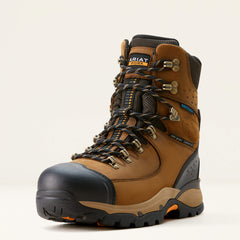 Ariat Endeavor 8" Waterproof Insulated Carbon Toe Work Boot For Sale