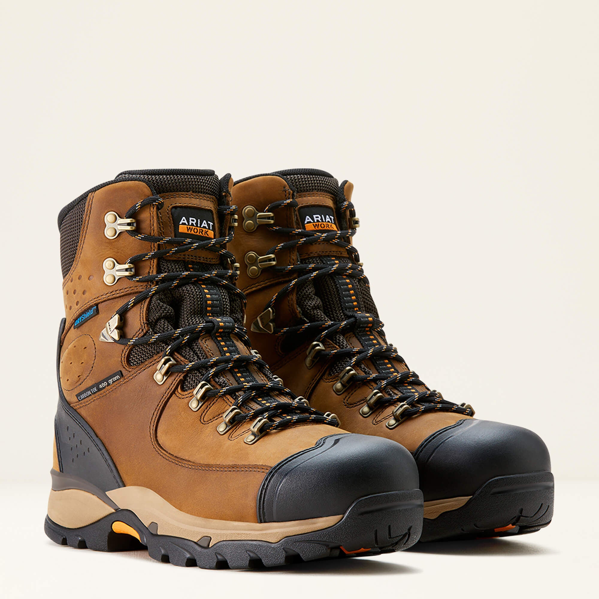 Ariat Endeavor 8" Waterproof Insulated Carbon Toe Work Boot For Sale