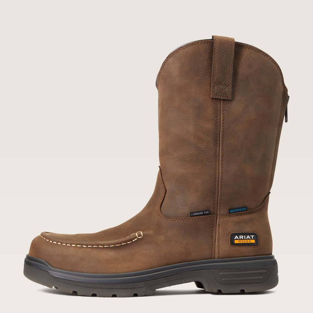 Ariat Turbo Moc Toe Waterproof Carbon Toe Work Boot Sale