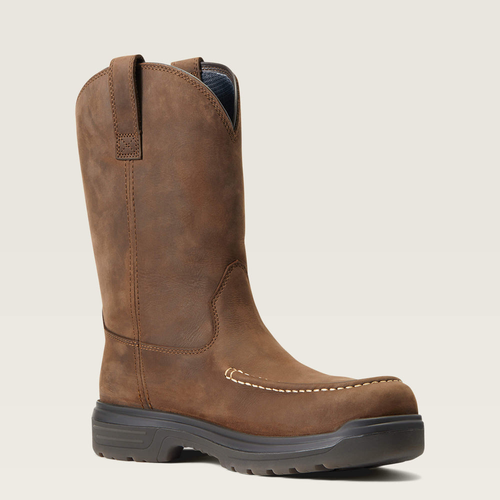 Ariat Turbo Moc Toe Waterproof Carbon Toe Work Boot Sale