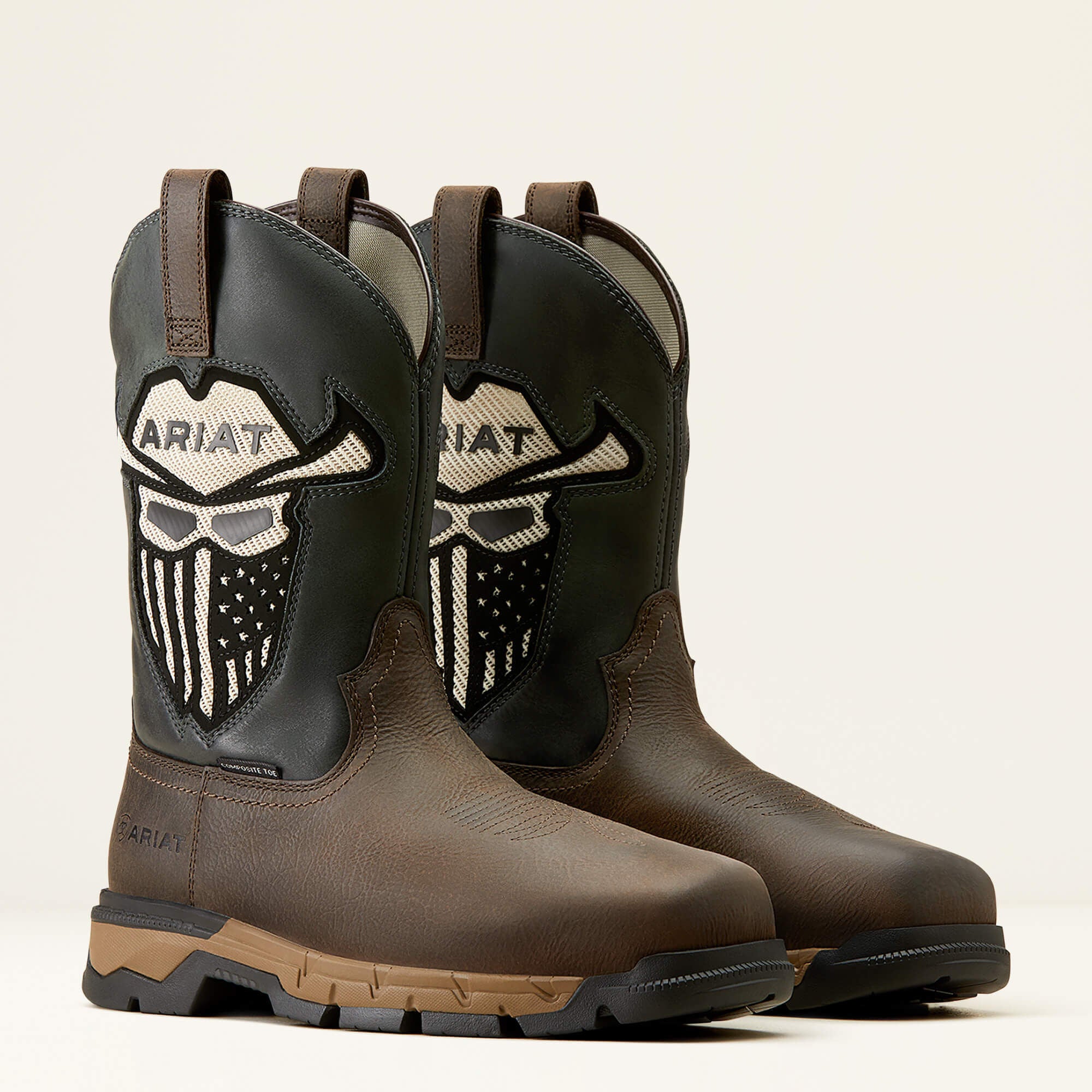 Ariat Rebar Flex Western VentTEK Incognito Composite Toe Work Boot For Sale