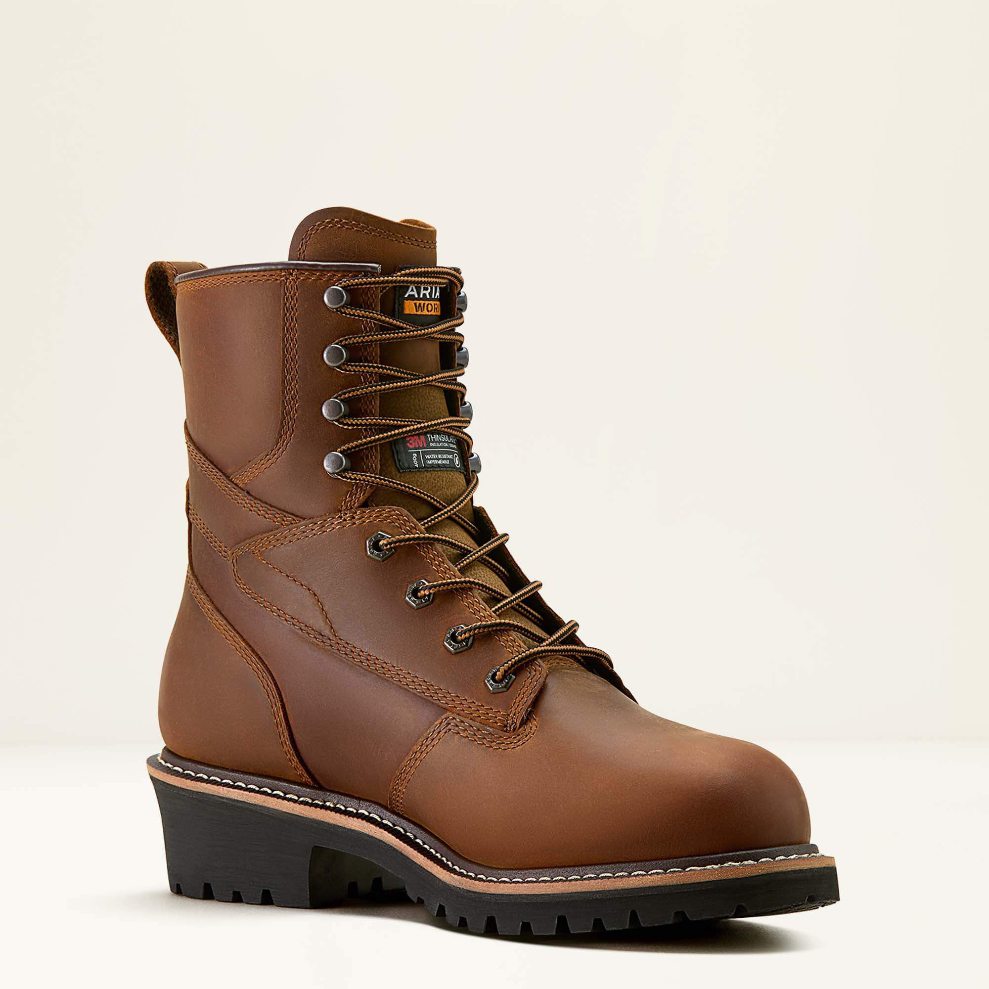 Ariat Logger Shock Shield Waterproof Insulated Work Boot Discount