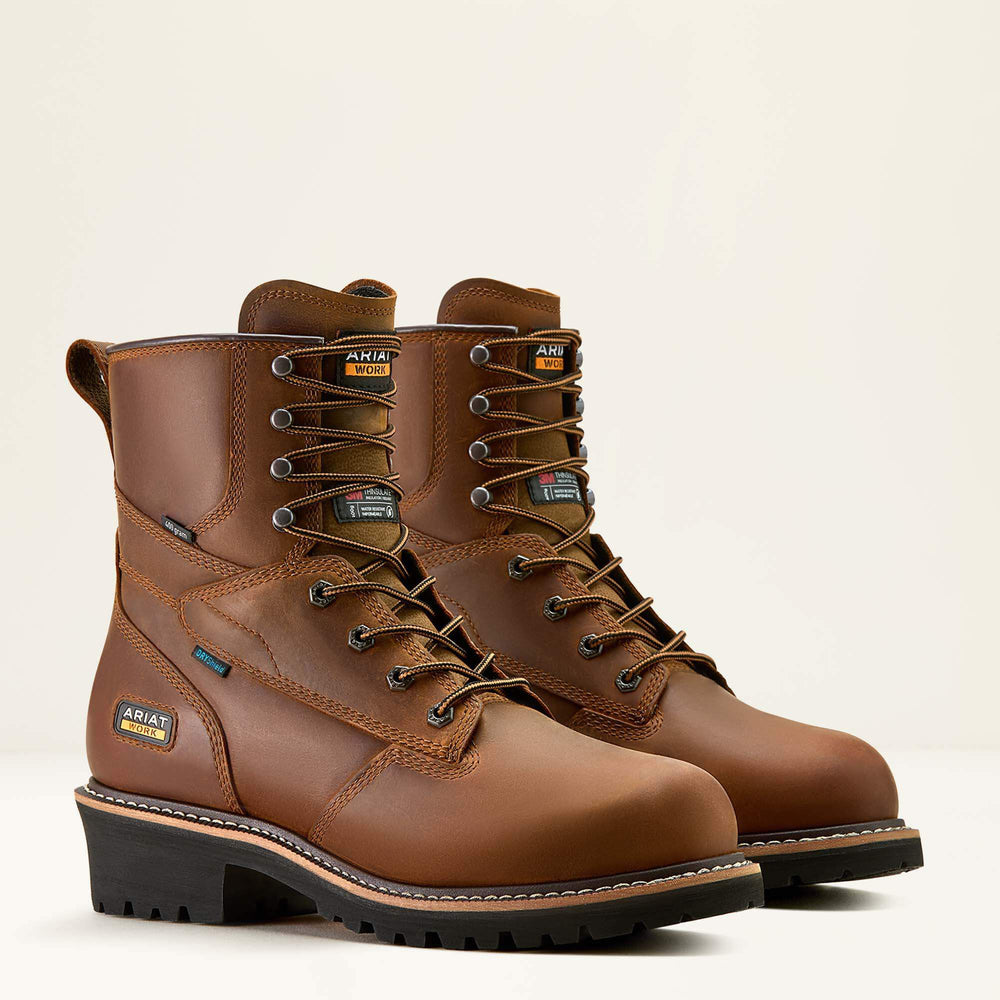 Ariat Logger Shock Shield Waterproof Insulated Work Boot Discount