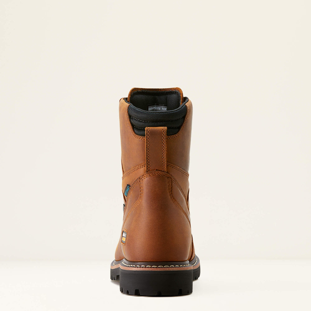 Ariat Longview Shock Shield 8" Waterproof Composite Toe Work Boot Discount