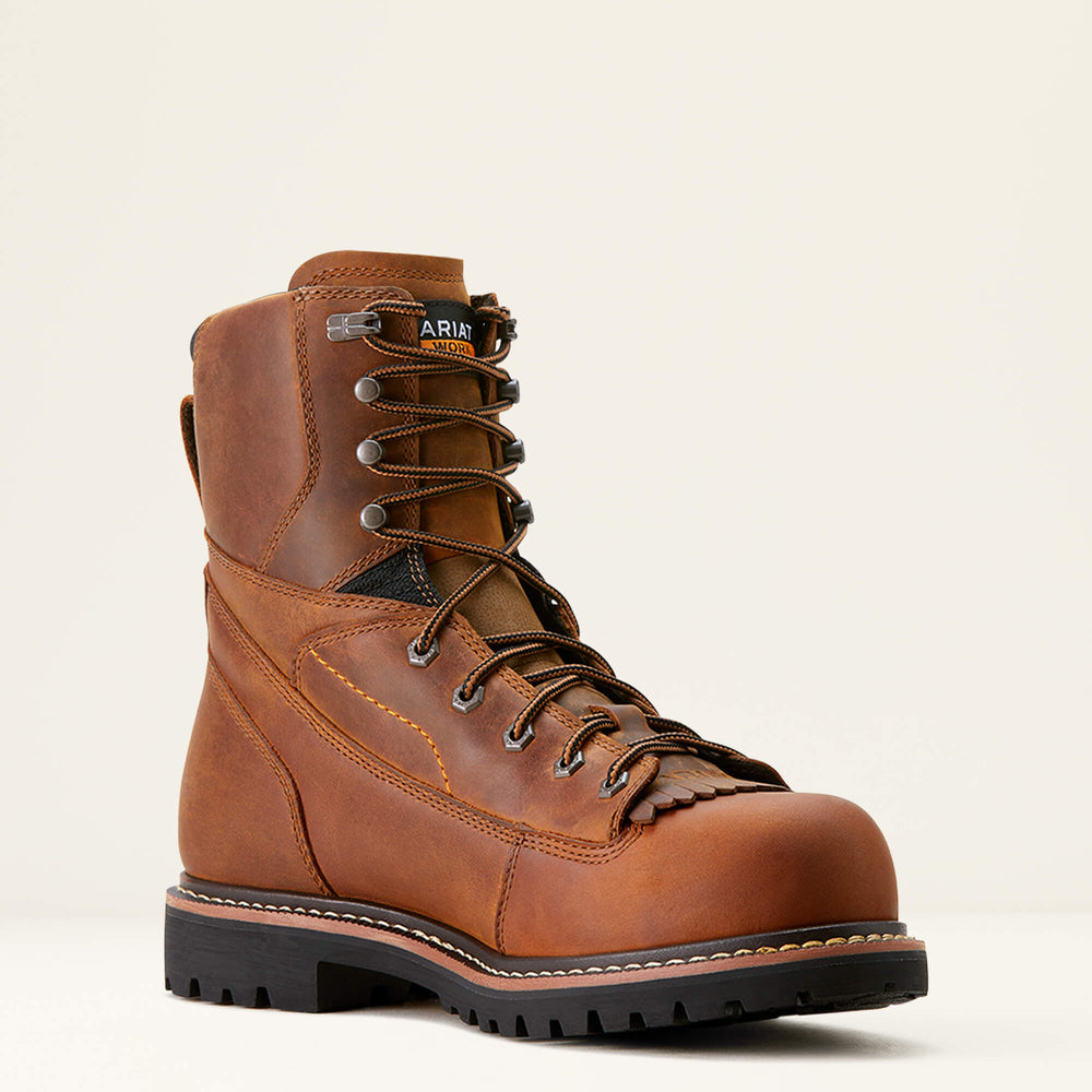 Ariat Longview Shock Shield 8" Waterproof Composite Toe Work Boot Discount