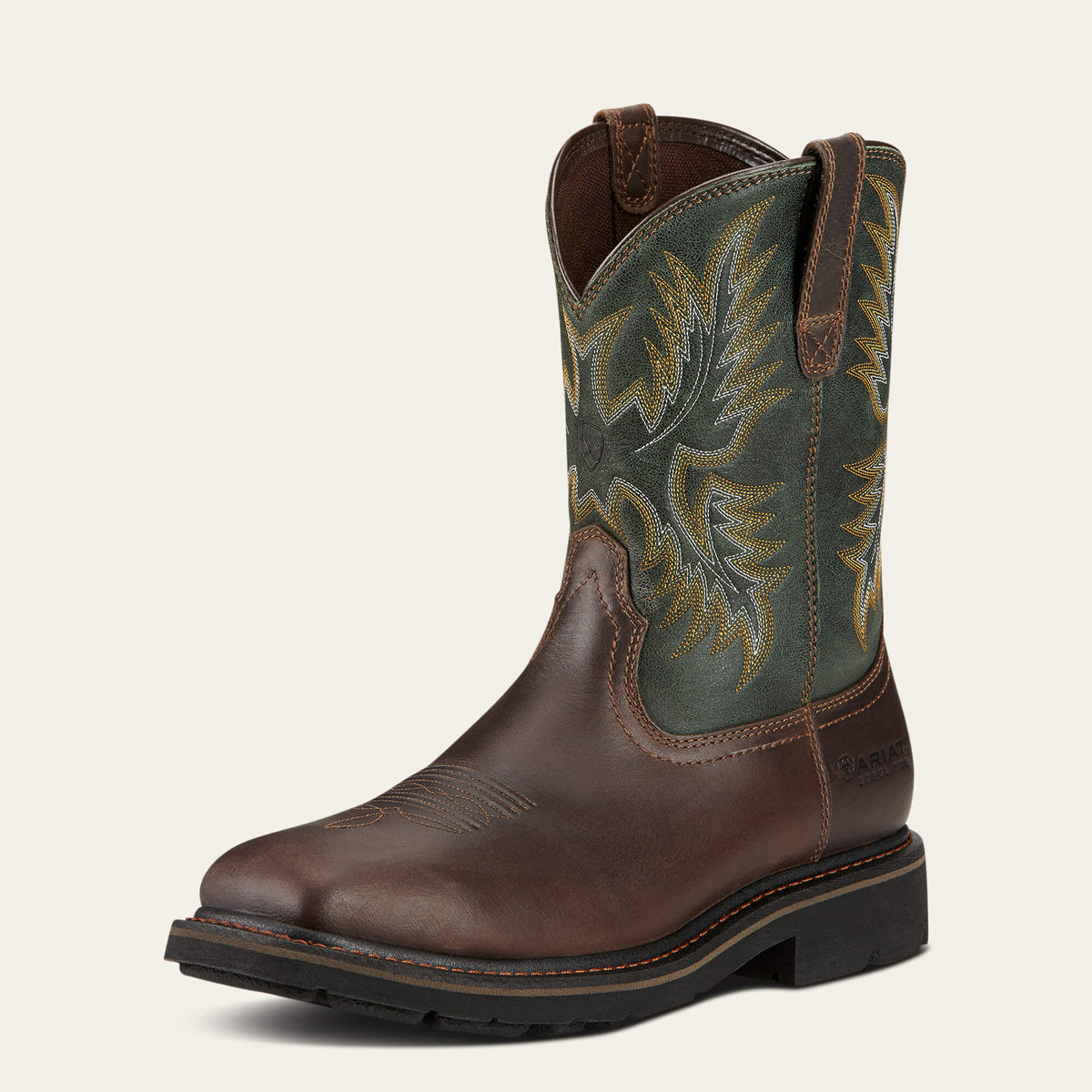 Ariat Sierra Wide Square Toe Steel Toe Work Boot On Sale