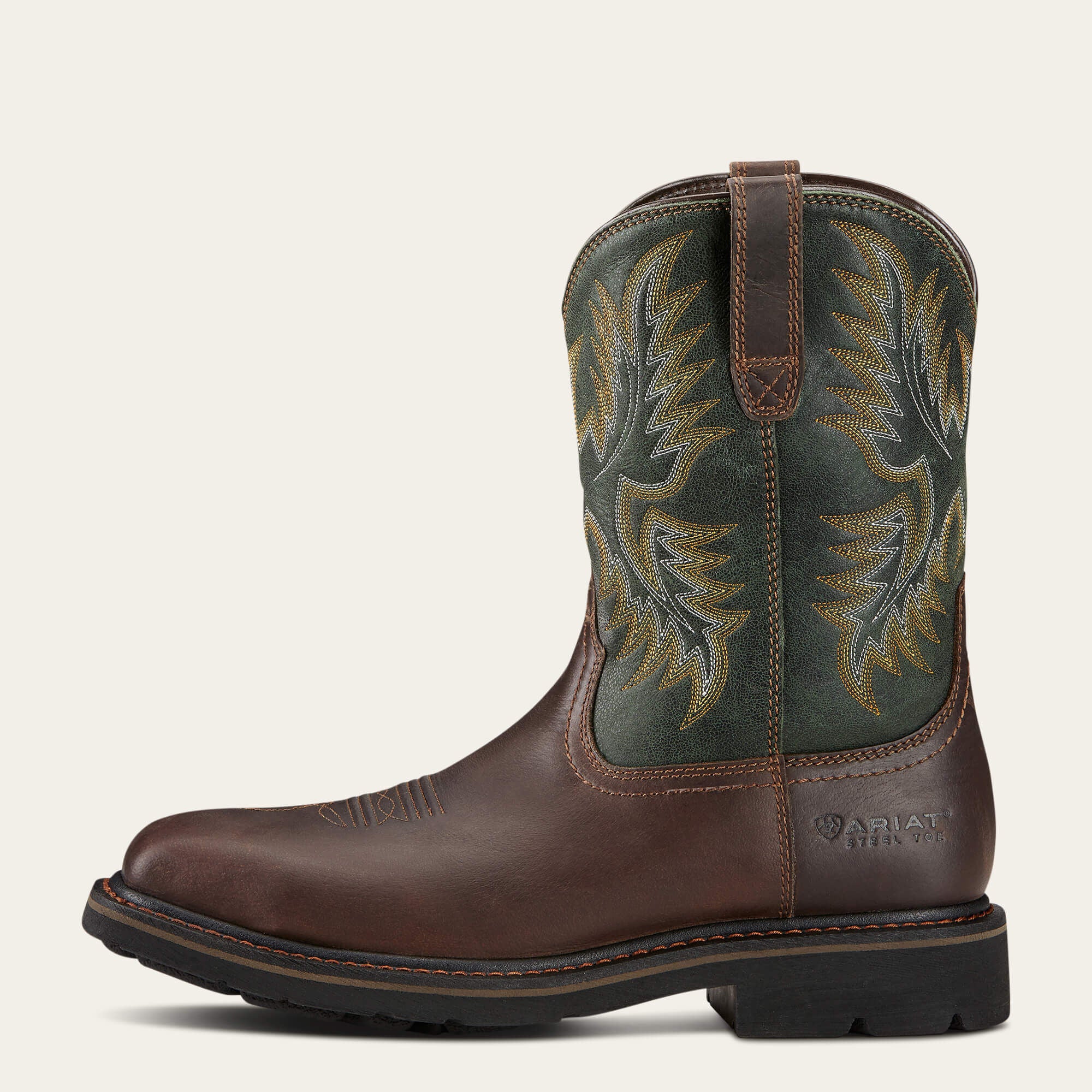 Ariat Sierra Wide Square Toe Steel Toe Work Boot On Sale
