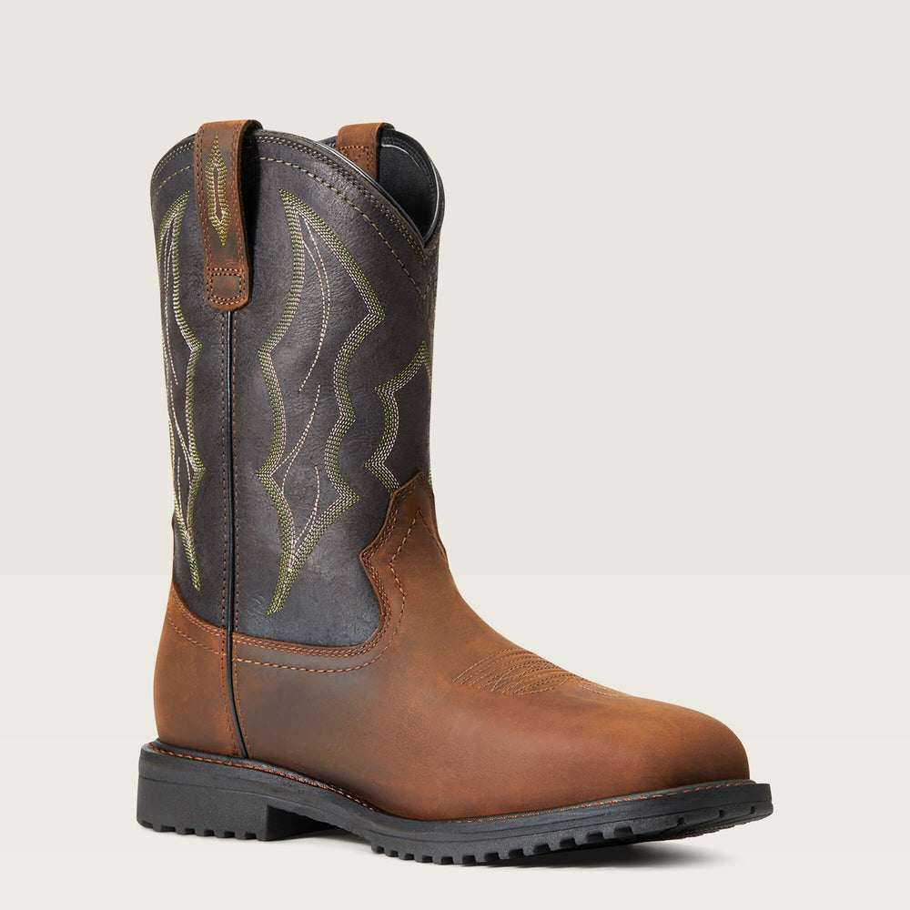 Ariat RigTek Wide Square Toe Waterproof Composite Toe Work Boot Online