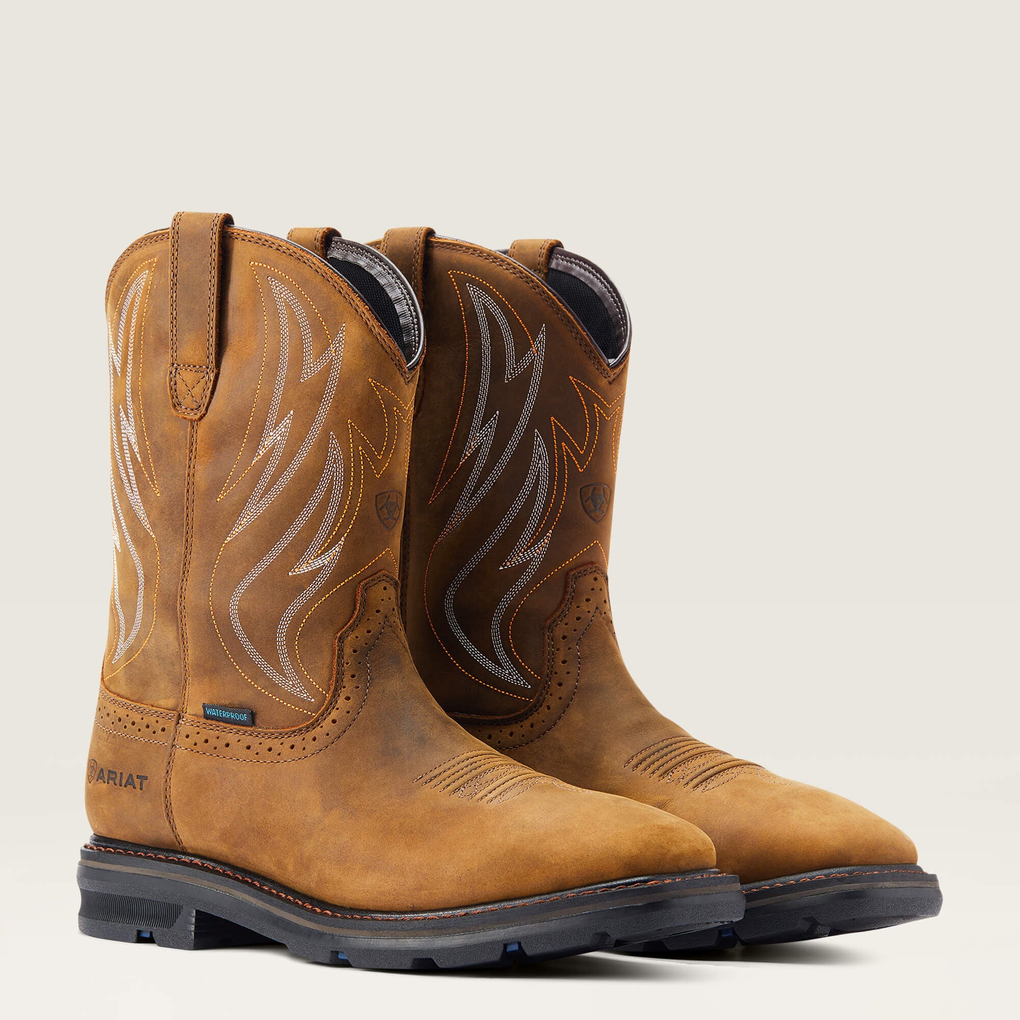 Ariat Sierra Shock Shield Waterproof Work Boot Sale