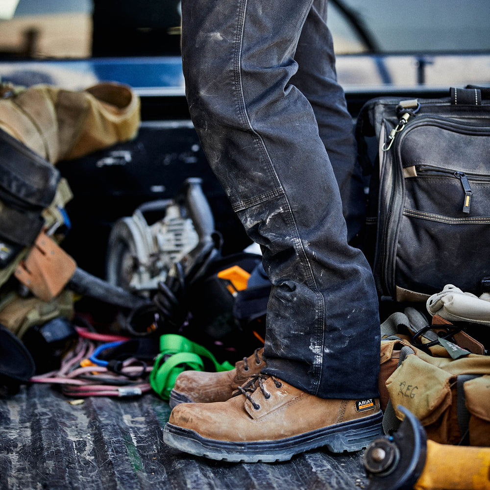 Ariat Turbo 8" Waterproof Carbon Toe Work Boot For Sale