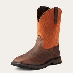 Ariat Groundbreaker Wide Square Toe Steel Toe Work Boot Sale