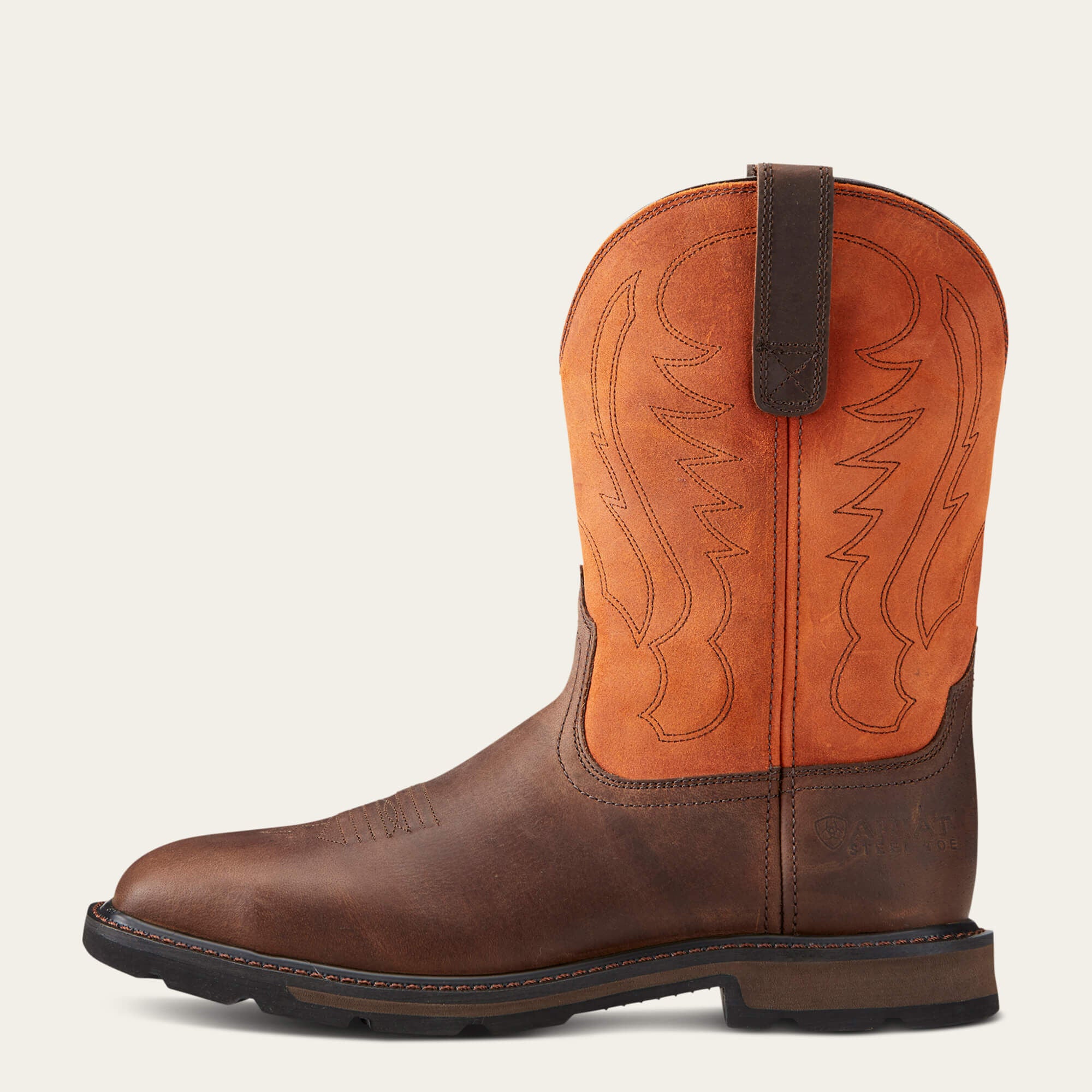 Ariat Groundbreaker Wide Square Toe Steel Toe Work Boot Sale