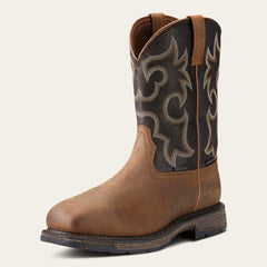 Ariat WorkHog Wide Square Toe 400g Waterproof Composite Toe Work Boot Sale