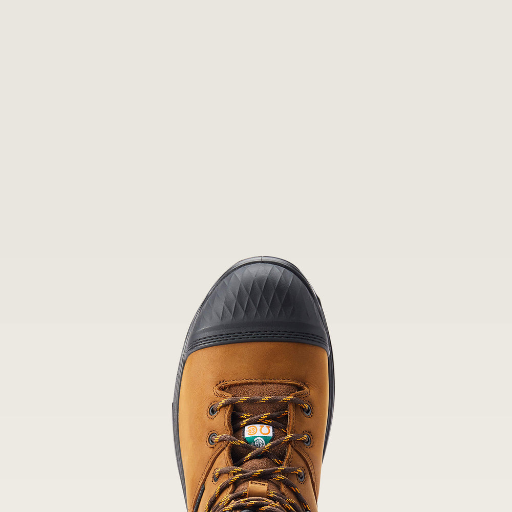 Ariat Turbo Outlaw 8" CSA MetGuard Waterproof Carbon Toe Work Boot On Sale