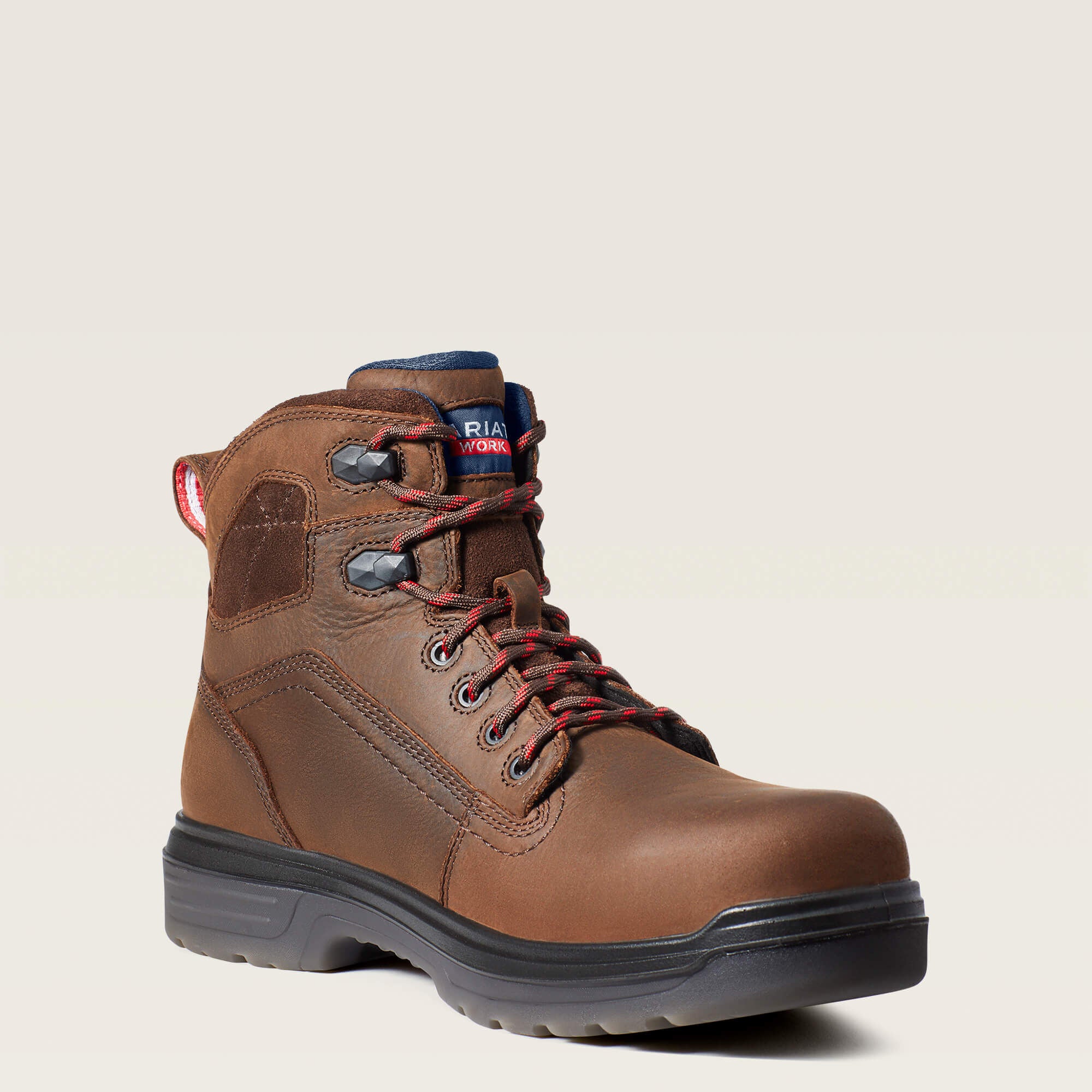 Ariat Turbo 6" USA Assembled Waterproof Carbon Toe Work Boot Outlet