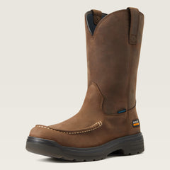 Ariat Turbo Moc Toe Waterproof Work Boot Sale