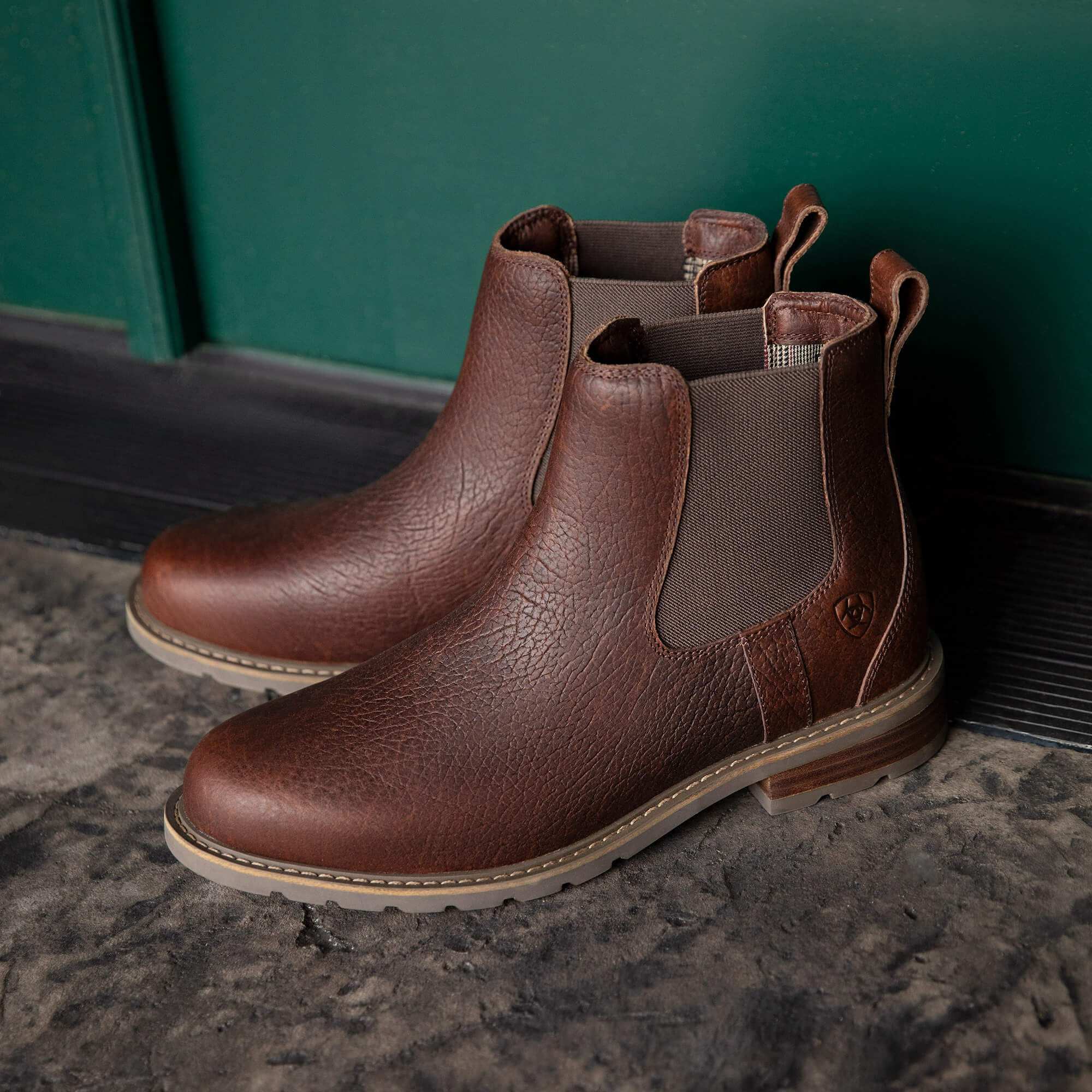 Ariat Wexford Bison Chelsea Boot Discount