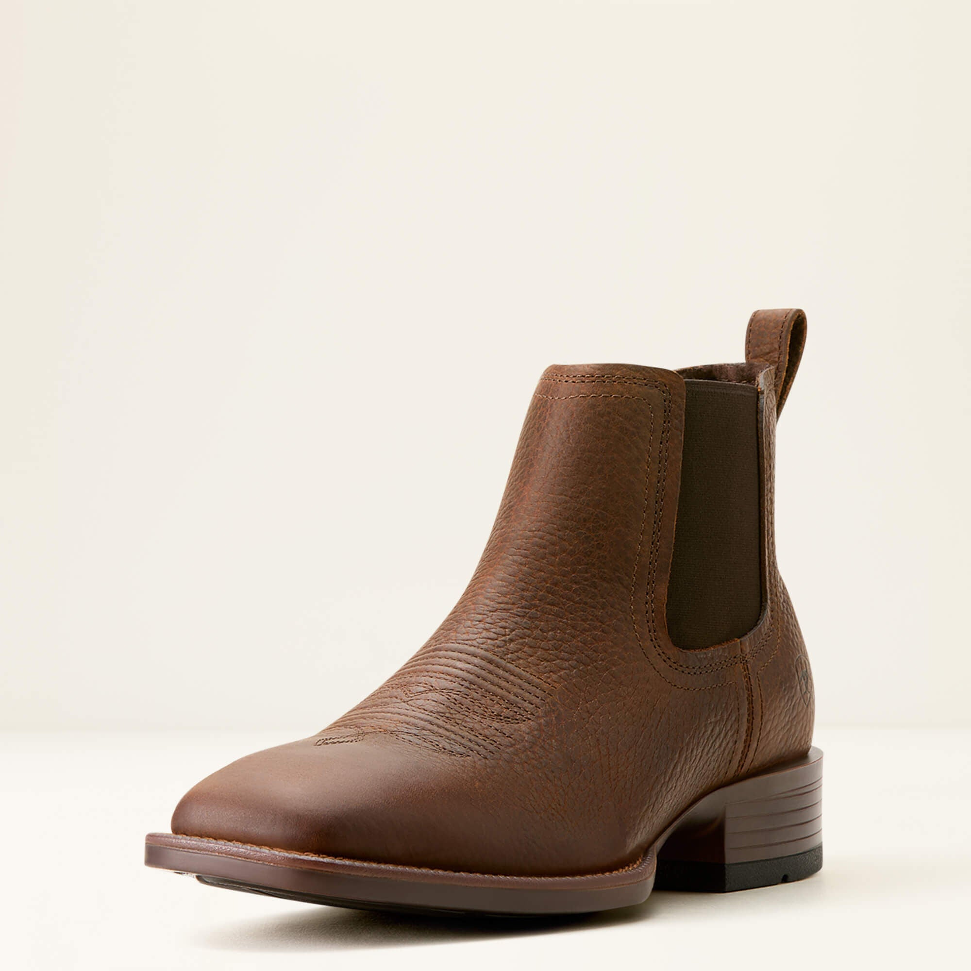 Ariat Booker Chelsea Wide Square Toe Western Boot Outlet