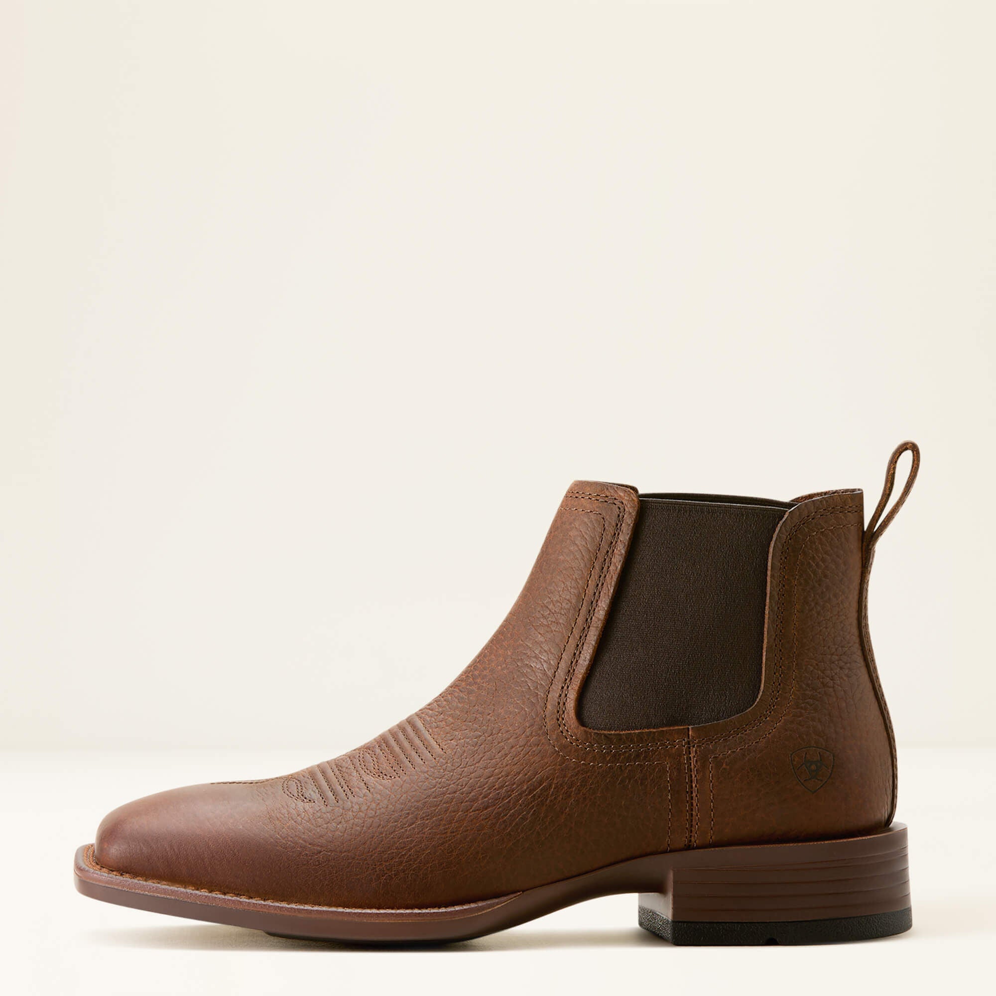 Ariat Booker Chelsea Wide Square Toe Western Boot Outlet