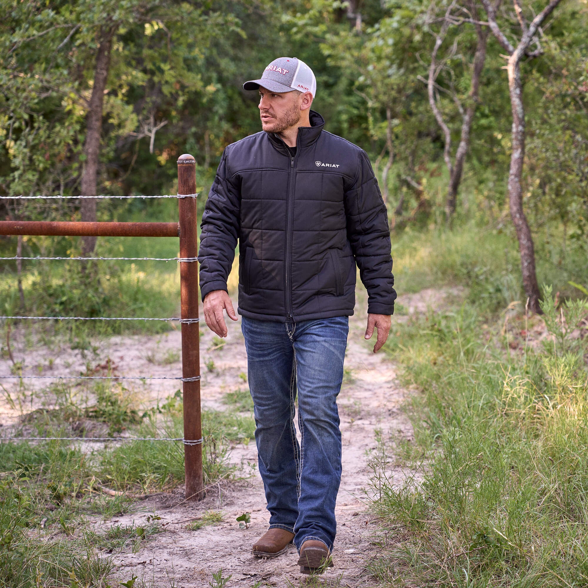 Ariat M4 Low Rise Stretch Adkins Boot Cut Jean For Sale
