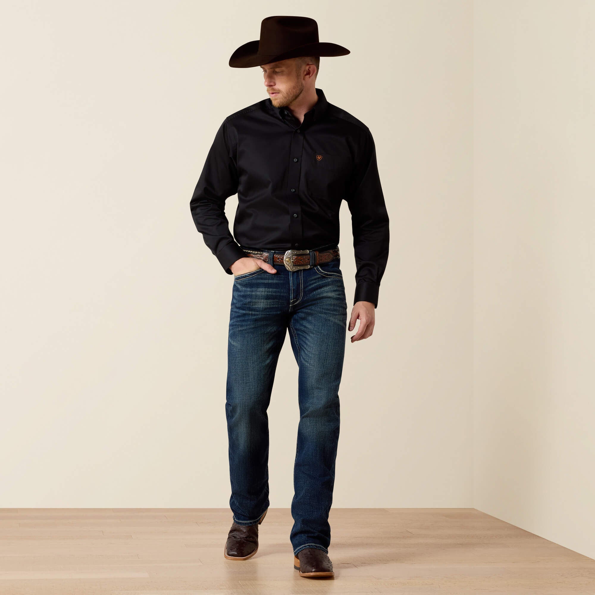 Ariat M4 Low Rise Stretch Adkins Boot Cut Jean For Sale