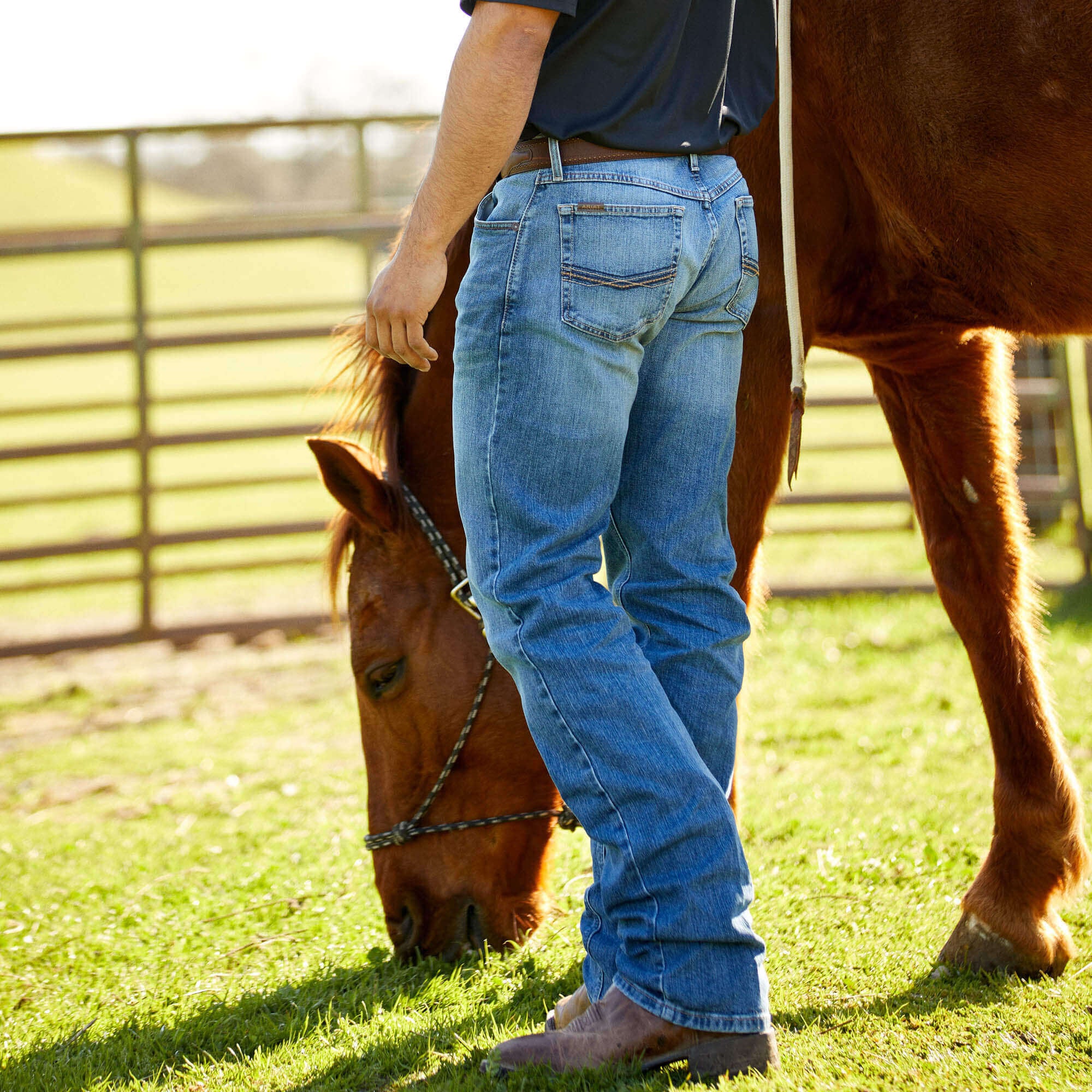 Ariat M2 Relaxed Stretch Legacy Boot Cut Jean Discount