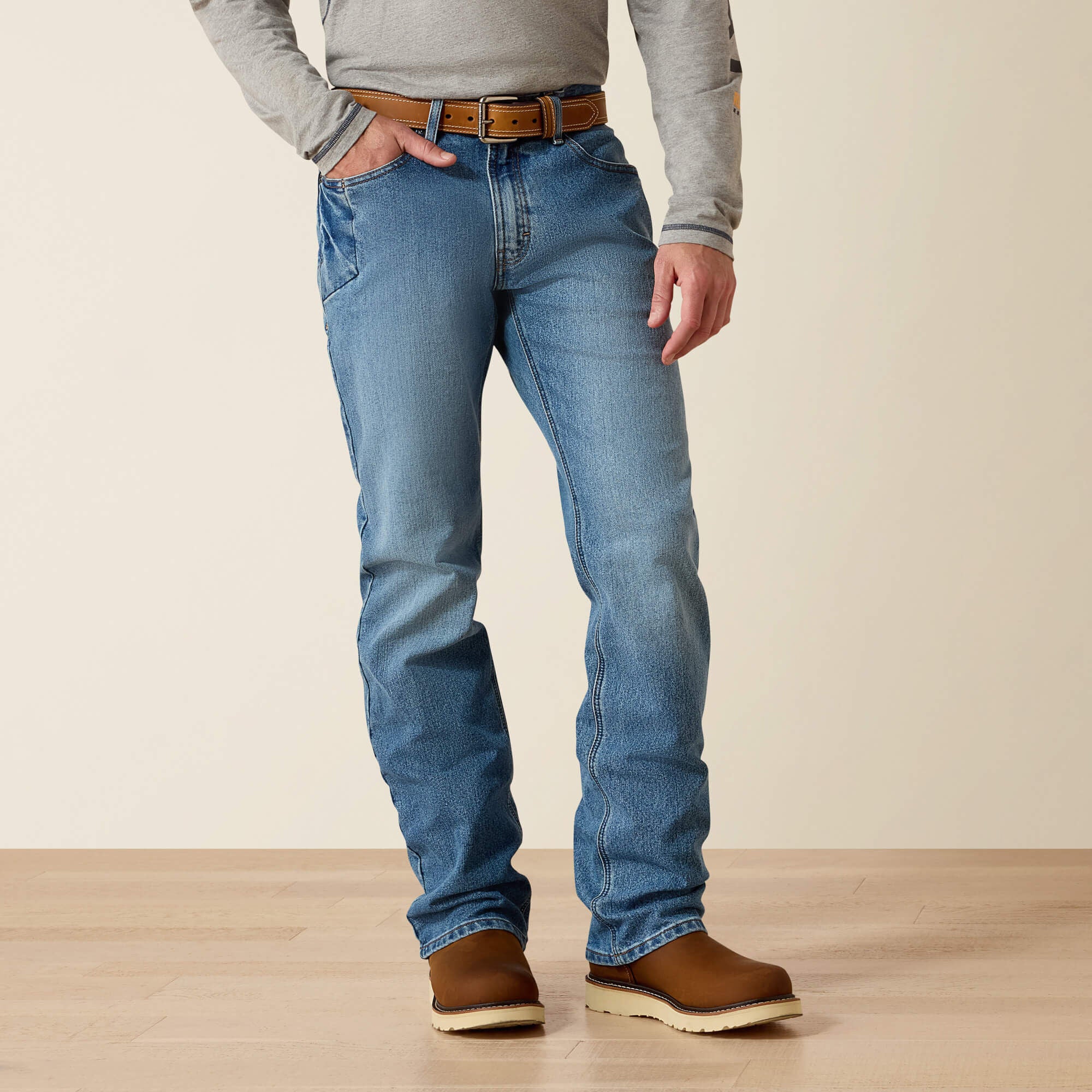 Ariat Rebar M4 Relaxed DuraStretch Basic Boot Cut Jean Online