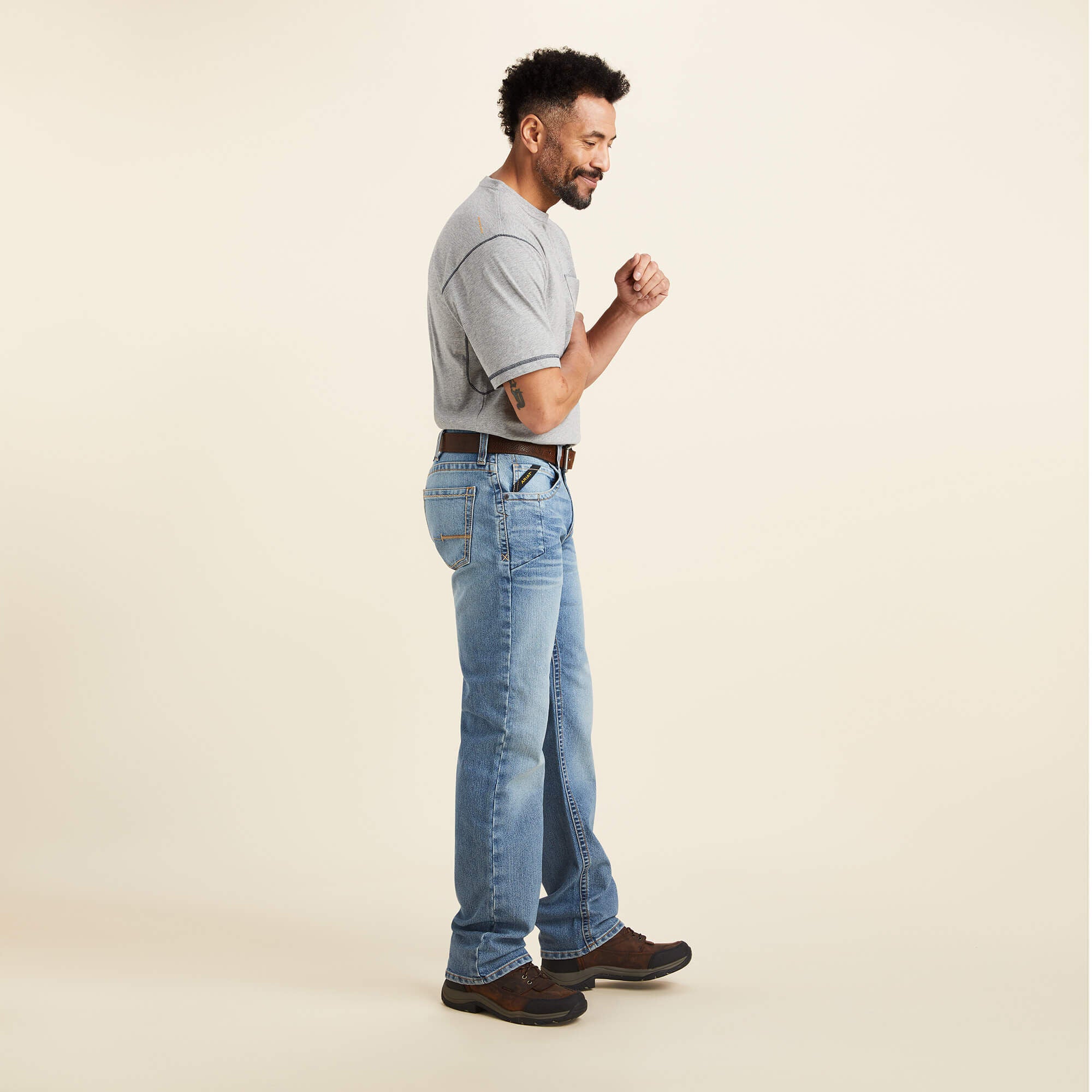 Ariat Rebar M5 Straight DuraStretch Edge Straight Leg Jean For Sale