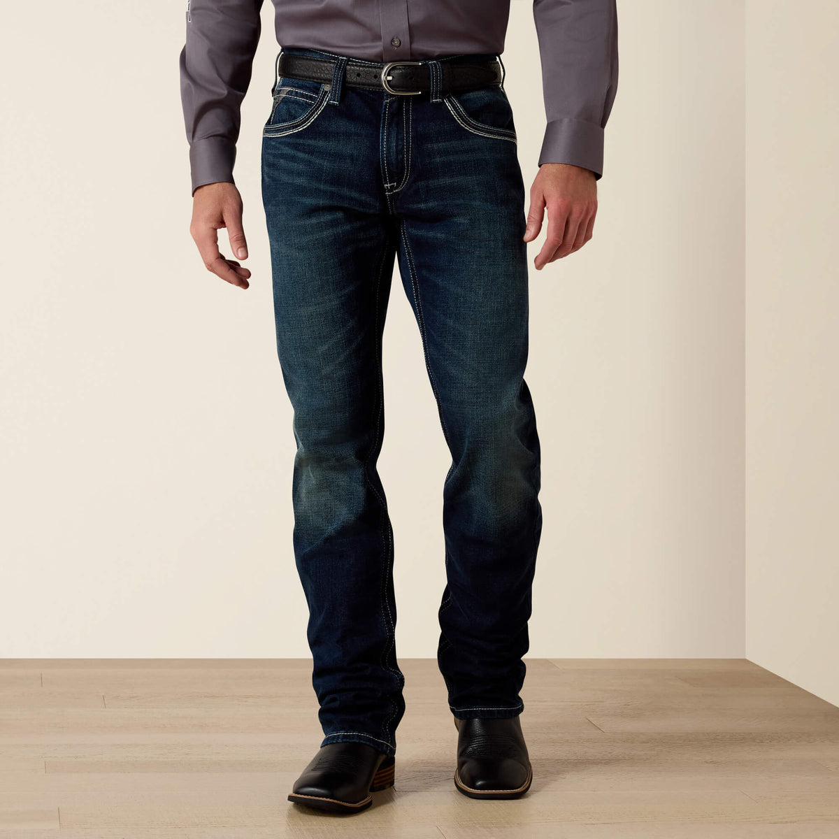 Ariat M5 Slim Stretch Coltrane Stackable Straight Leg Jean On Sale