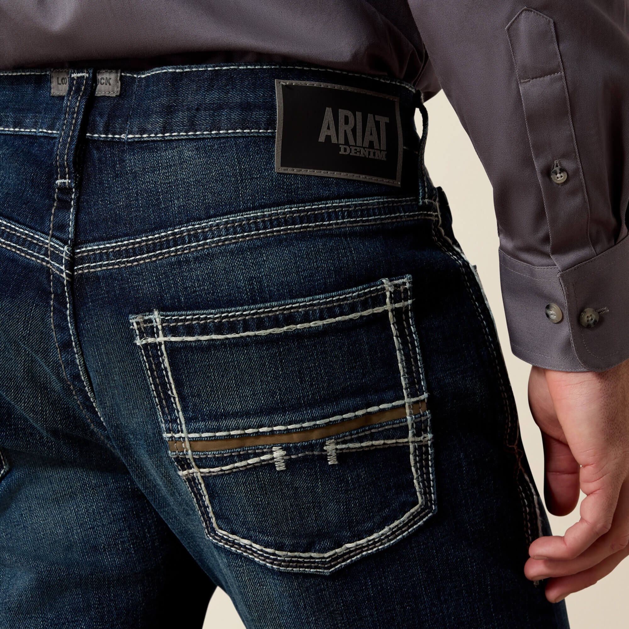 Ariat M5 Slim Stretch Coltrane Stackable Straight Leg Jean On Sale