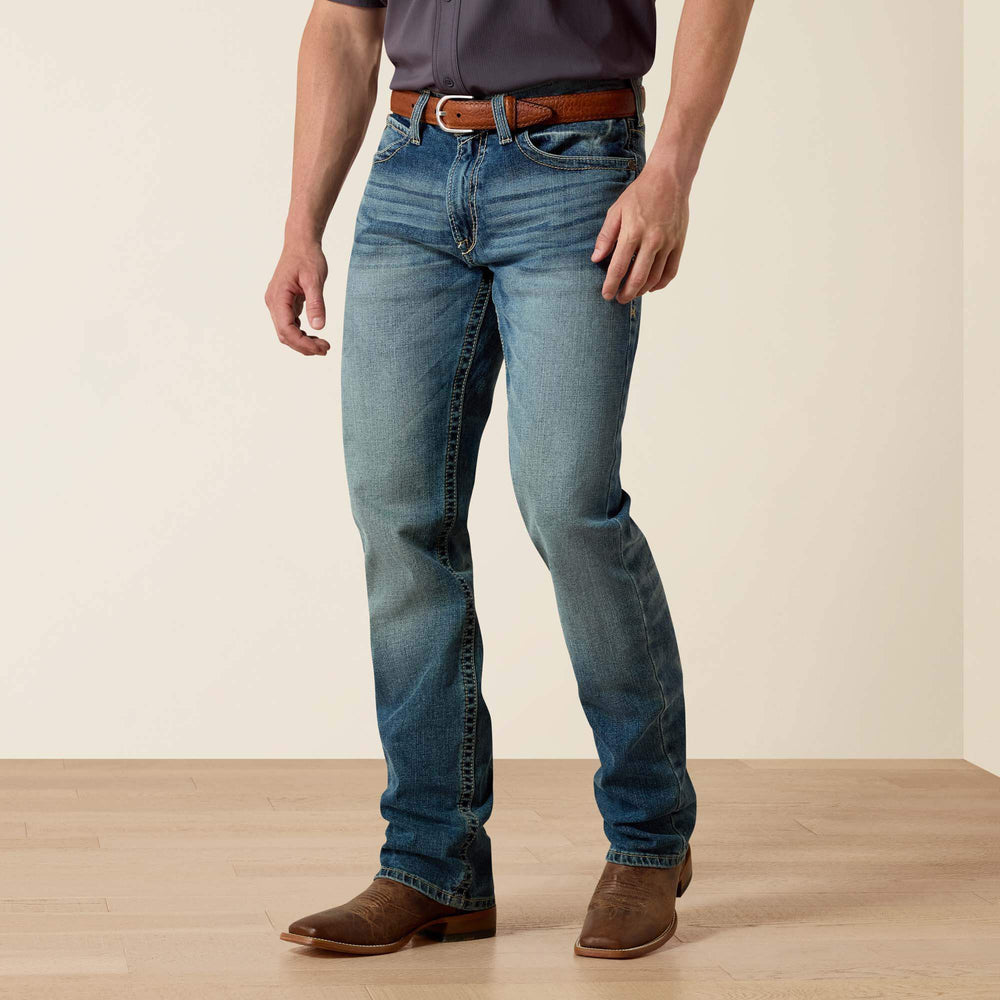 Ariat M4 Low Rise Stretch Shoreway Stackable Straight Leg Jean For Sale