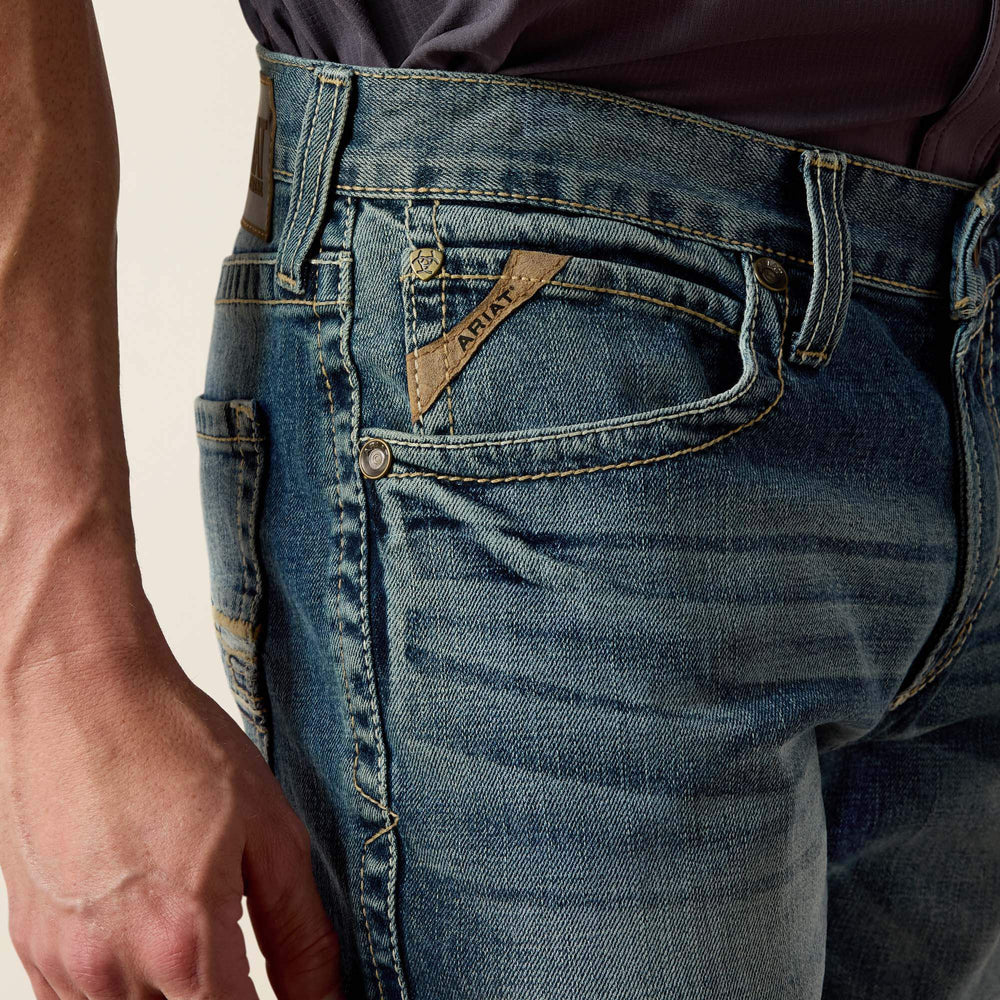 Ariat M4 Low Rise Stretch Shoreway Stackable Straight Leg Jean For Sale