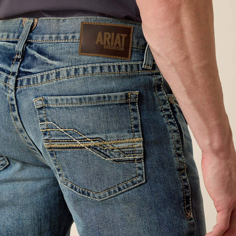 Ariat M4 Low Rise Stretch Shoreway Stackable Straight Leg Jean For Sale