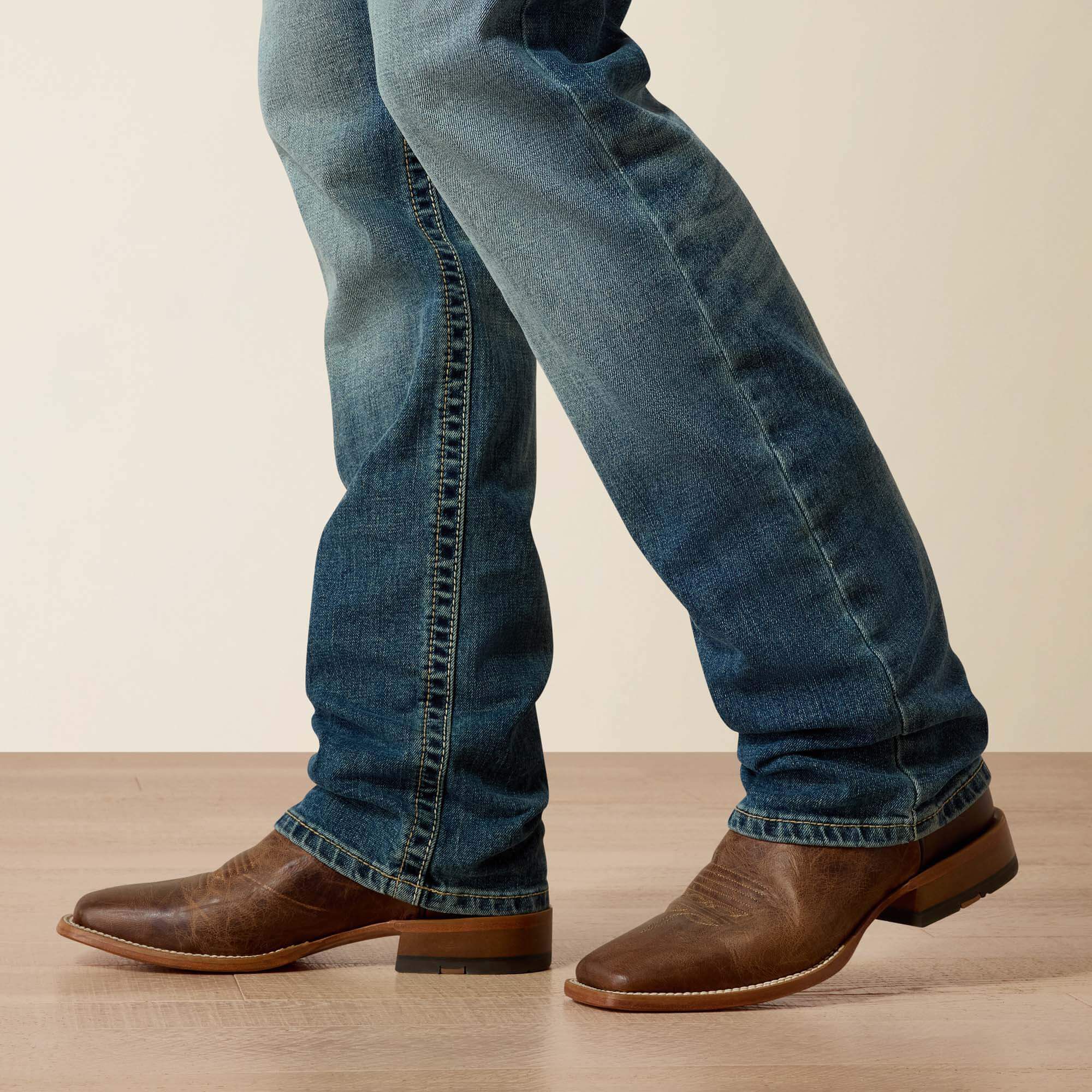 Ariat M4 Low Rise Stretch Shoreway Stackable Straight Leg Jean For Sale