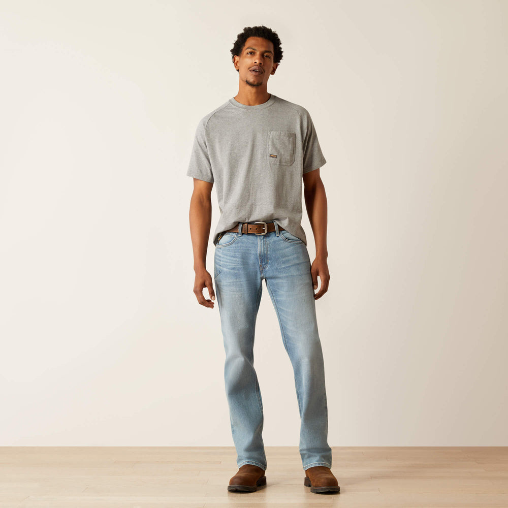 Ariat Rebar M4 Relaxed DuraStretch Basic Stackable Straight Leg Jean Outlet
