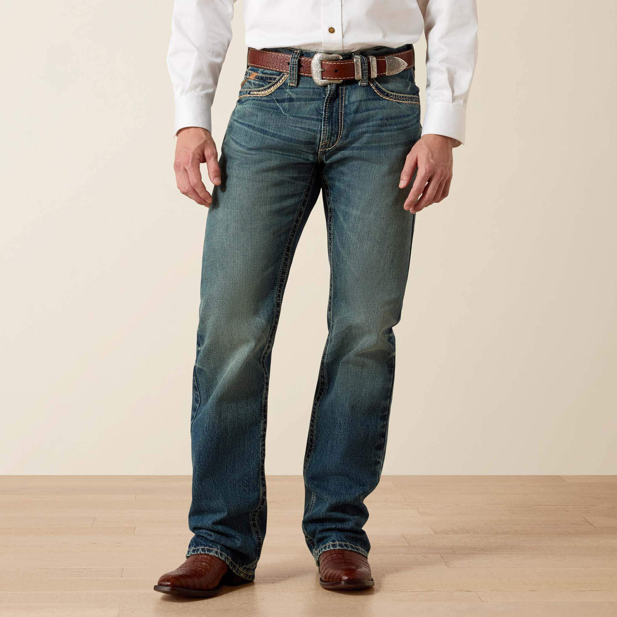 Ariat M5 Slim Gambler Stackable Straight Leg Jean Sale