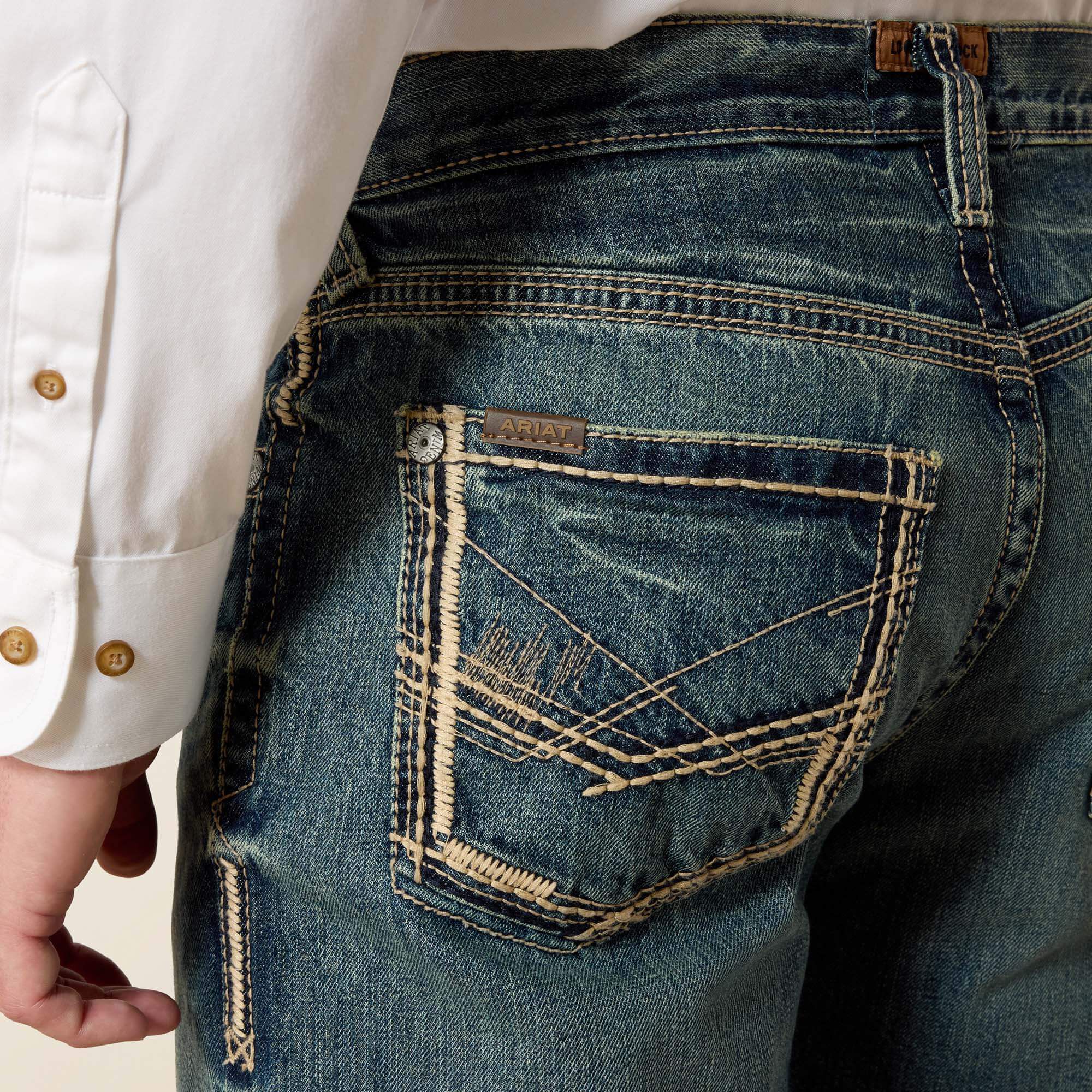 Ariat M5 Slim Gambler Stackable Straight Leg Jean Sale