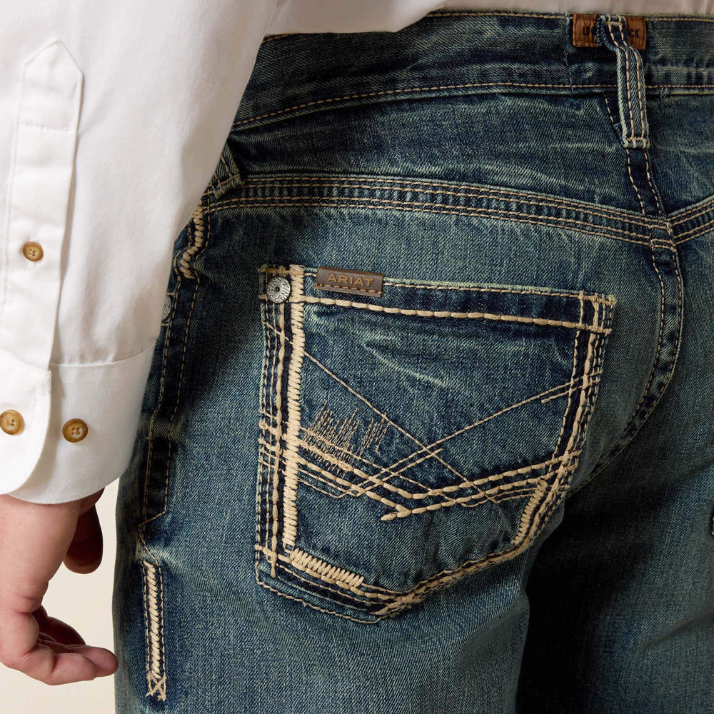 Ariat M5 Slim Gambler Stackable Straight Leg Jean Sale