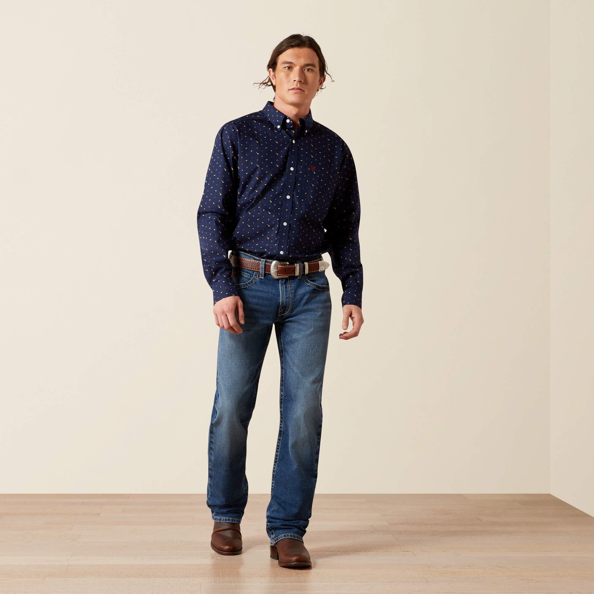 Ariat M5 Straight Calico Straight Leg Jean For Sale