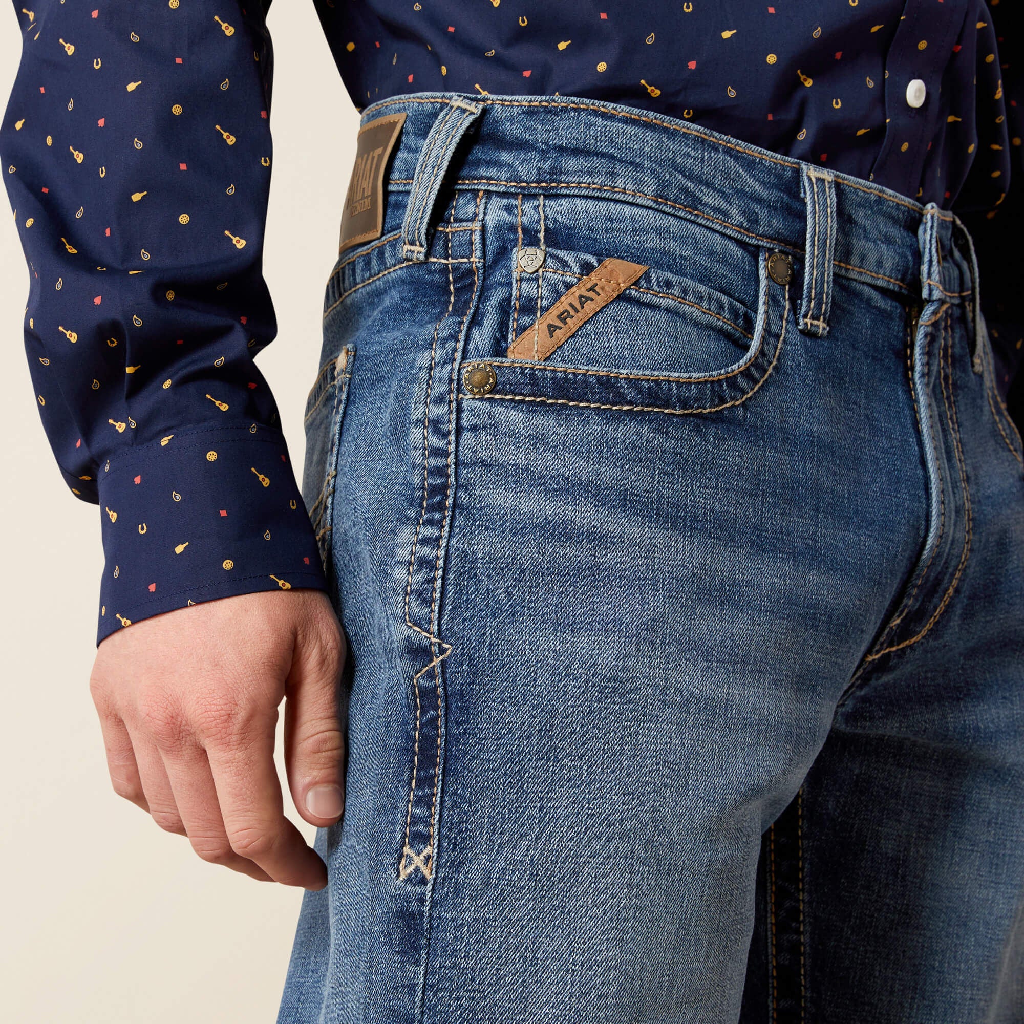 Ariat M5 Straight Calico Straight Leg Jean For Sale