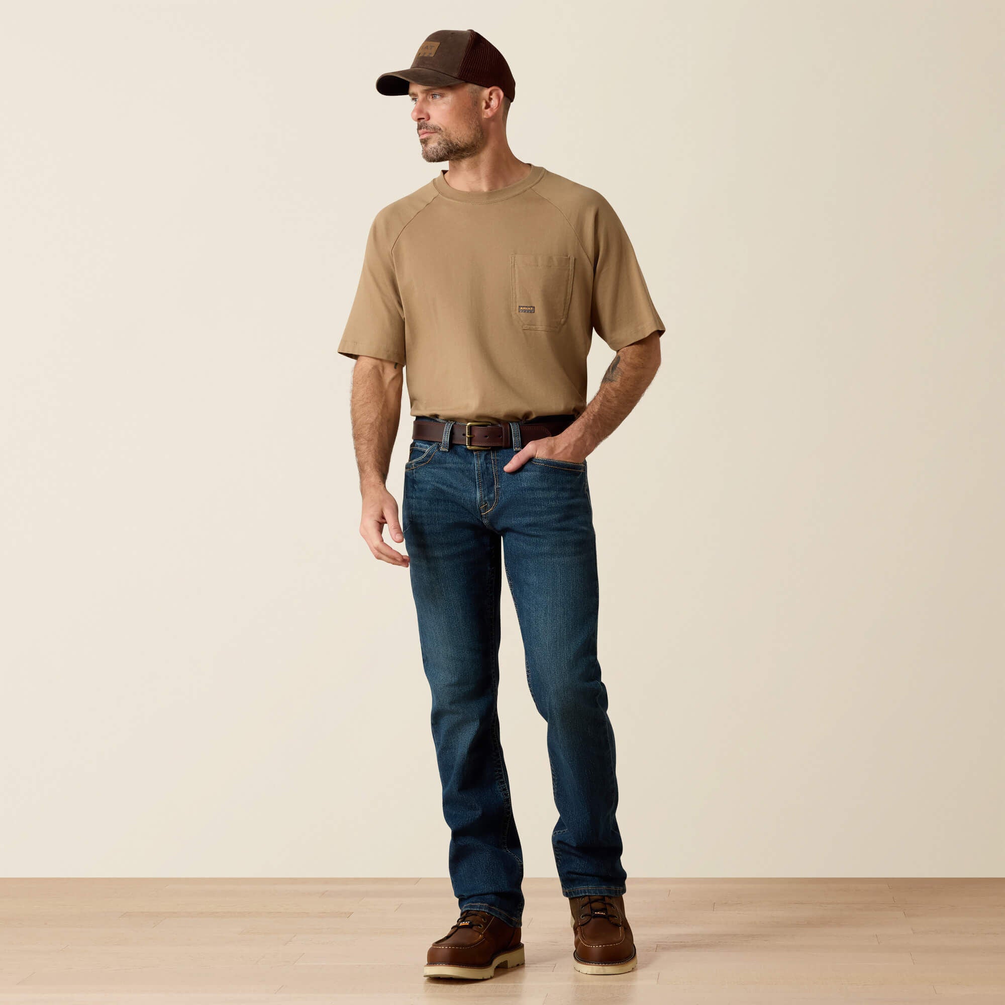 Ariat Rebar M7 DuraStretch Edge Stackable Straight Leg Jean Outlet