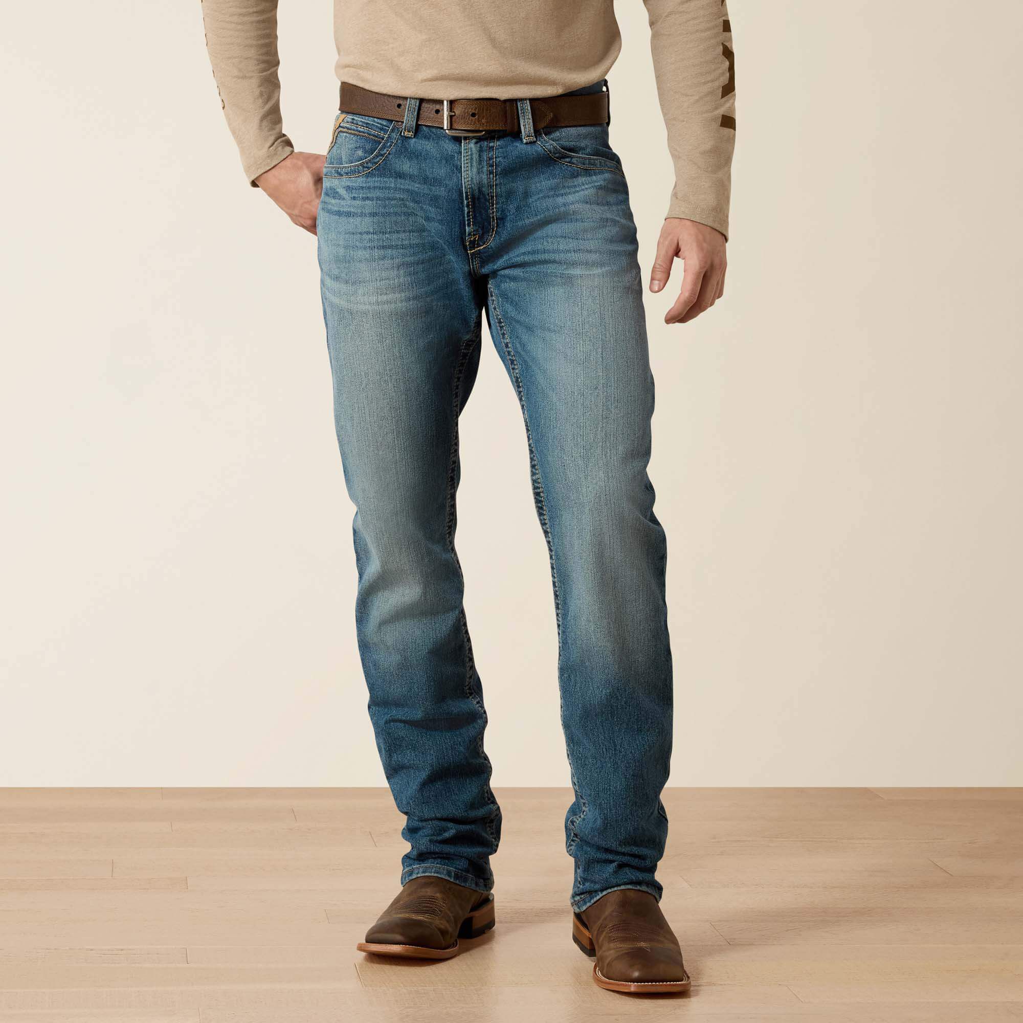Ariat M4 Low Rise Stretch Stockton Stackable Straight Leg Sale