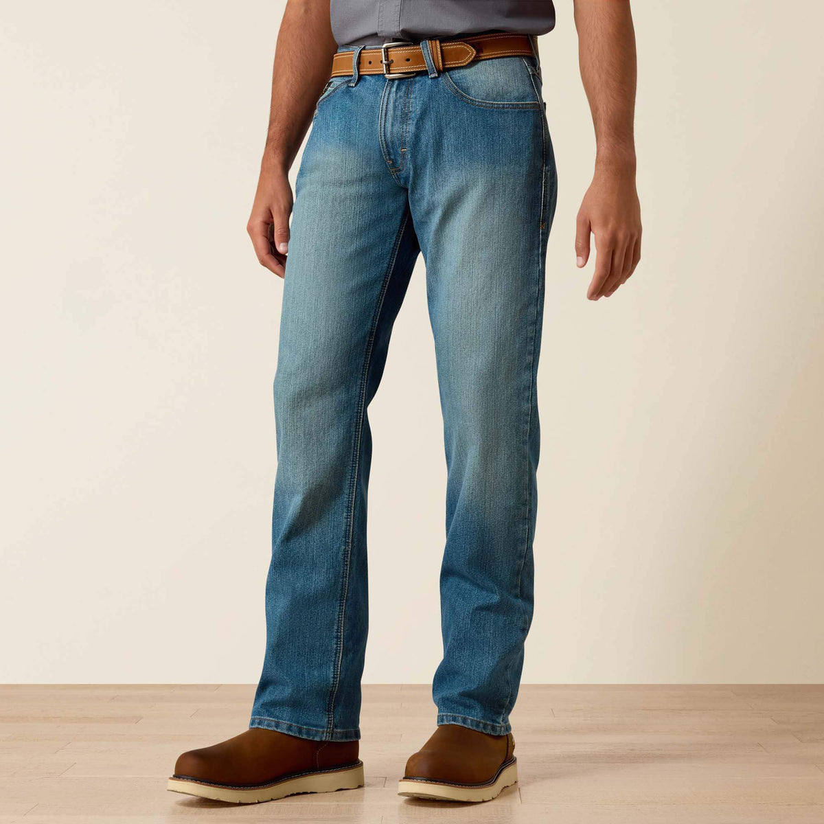Ariat Rebar M5 DuraStretch Basic Stackable Straight Leg Jean On Sale